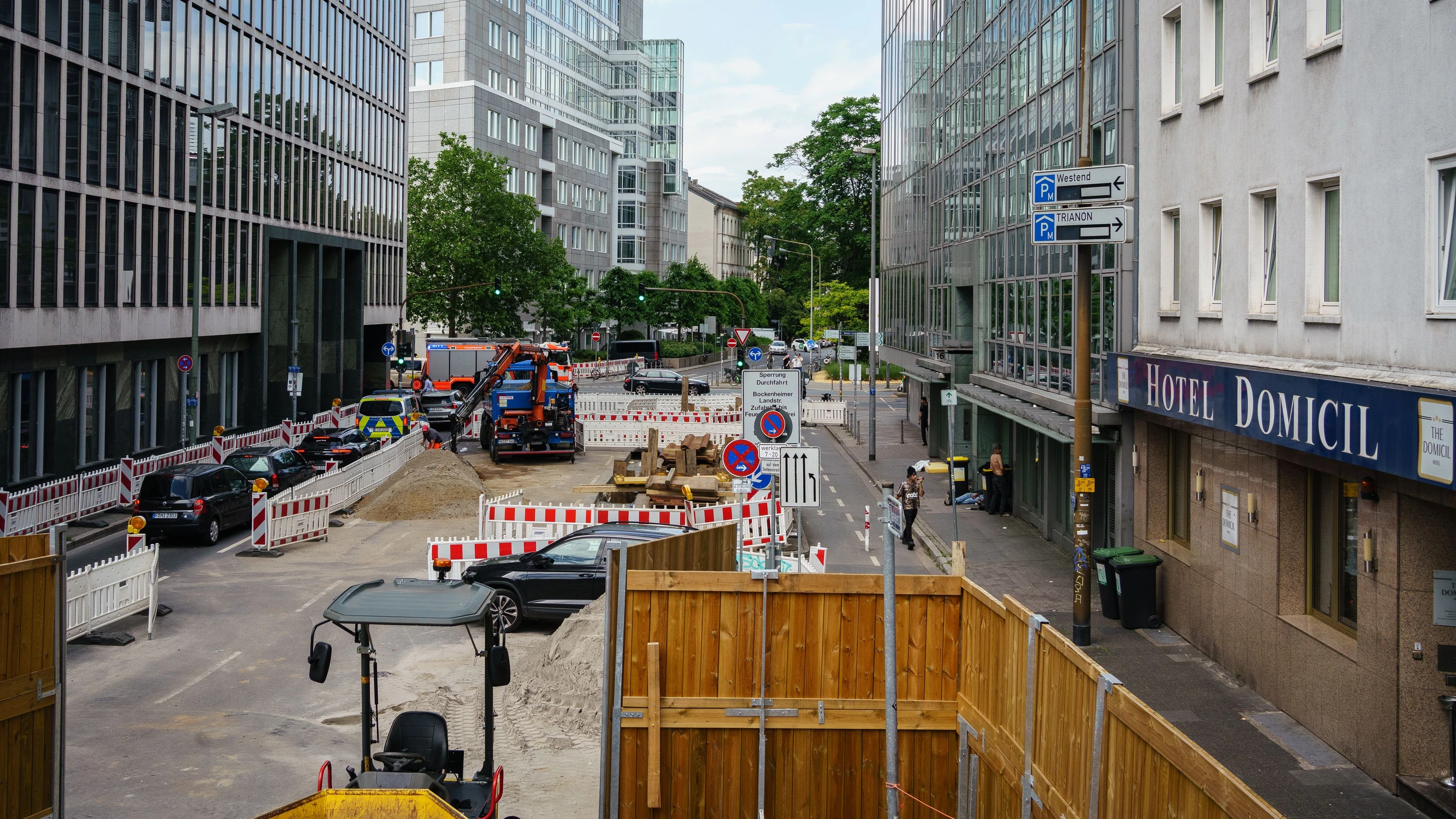 Entlastung im Spätsommer: Sechs Wochen Baustellenpause im Bahnhofsviertel