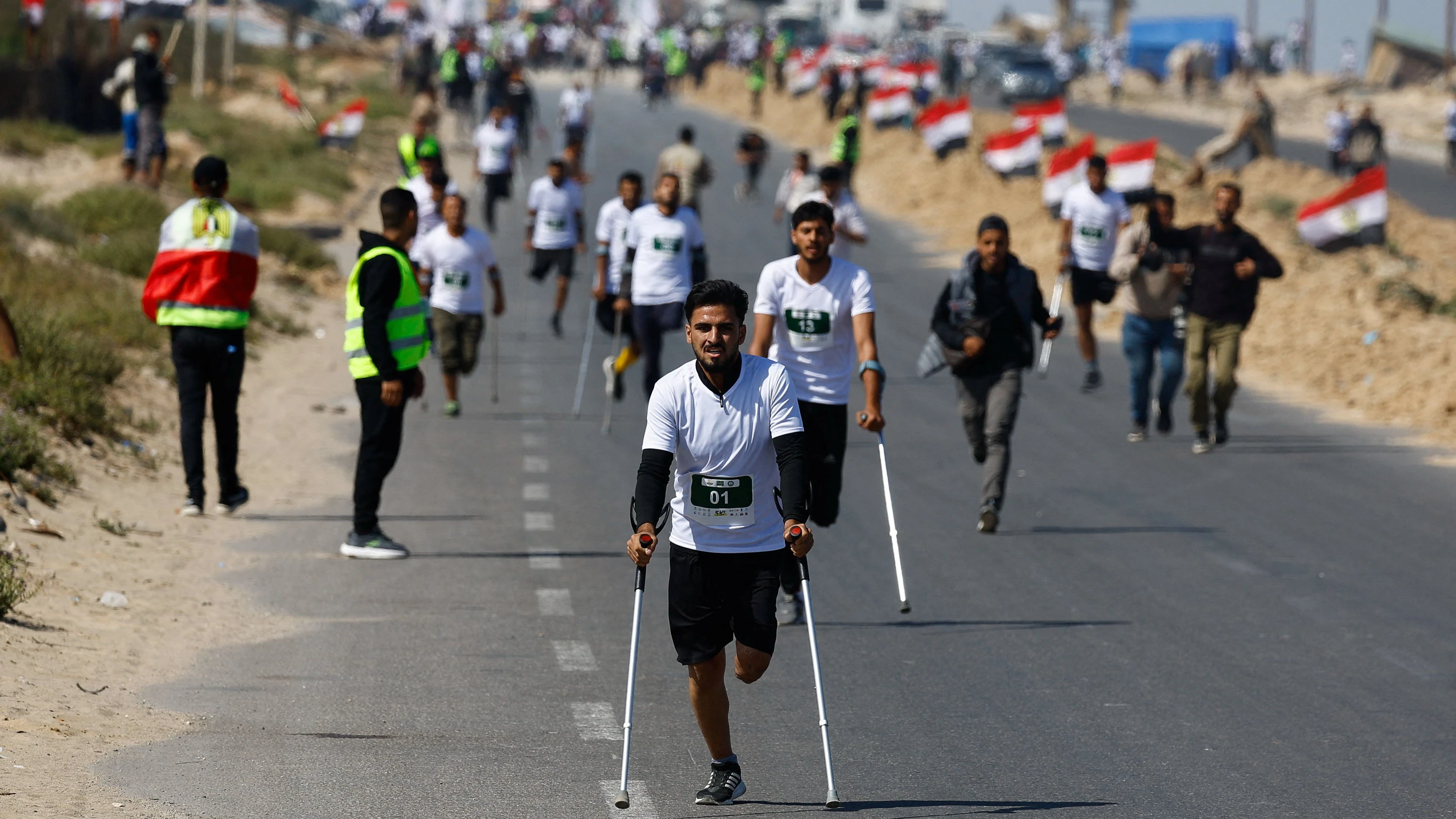 Gaza: „Recht auf Hoffnung“ – Marathon im Gazastreifen