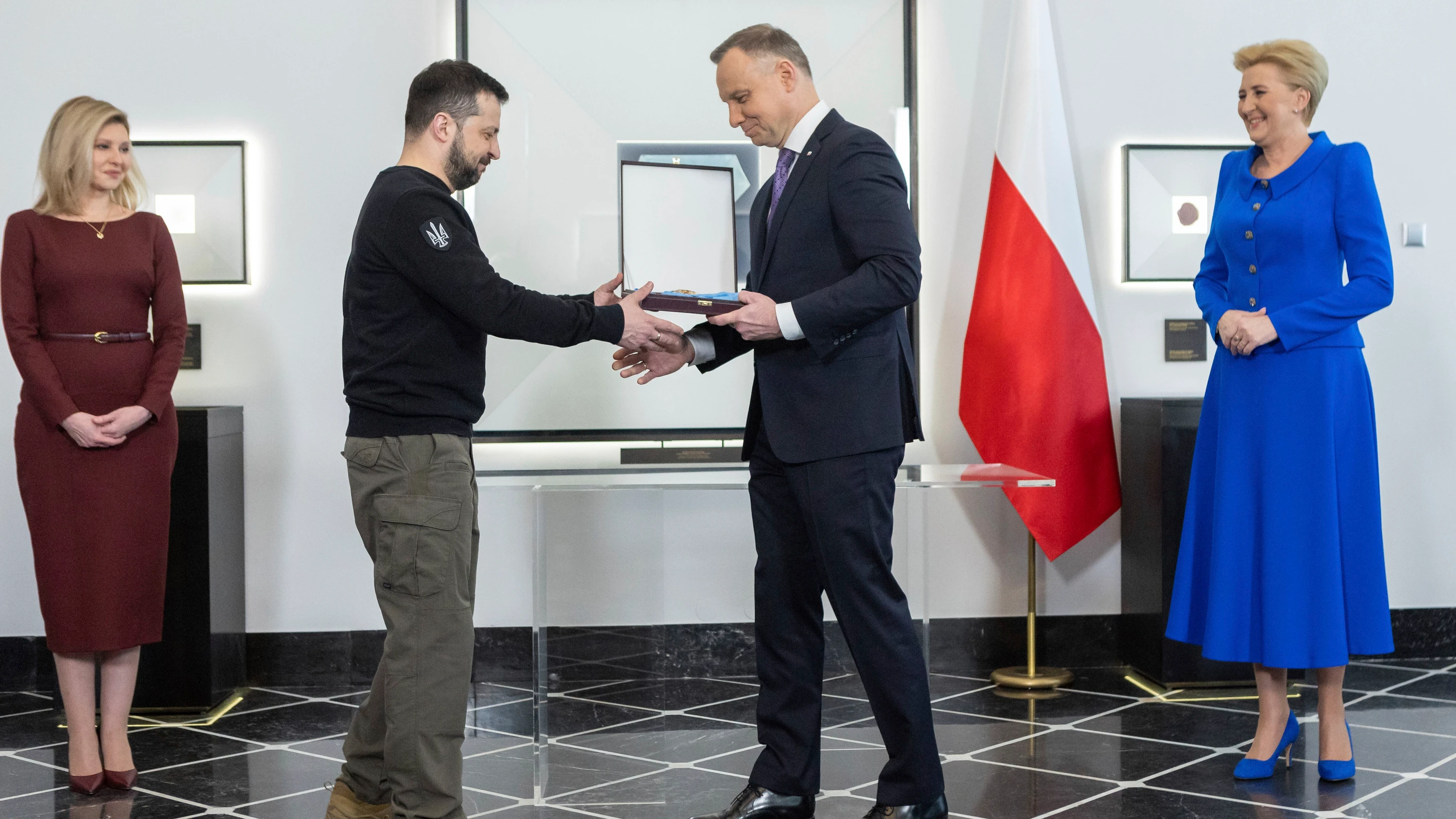 Weiße-Adler-Orden: Polen könnte Selenskyj höchste Ehrung aberkennen Weiße-Adler-Orden: Polen könnte Selenskyj höchste Ehrung aberkennen