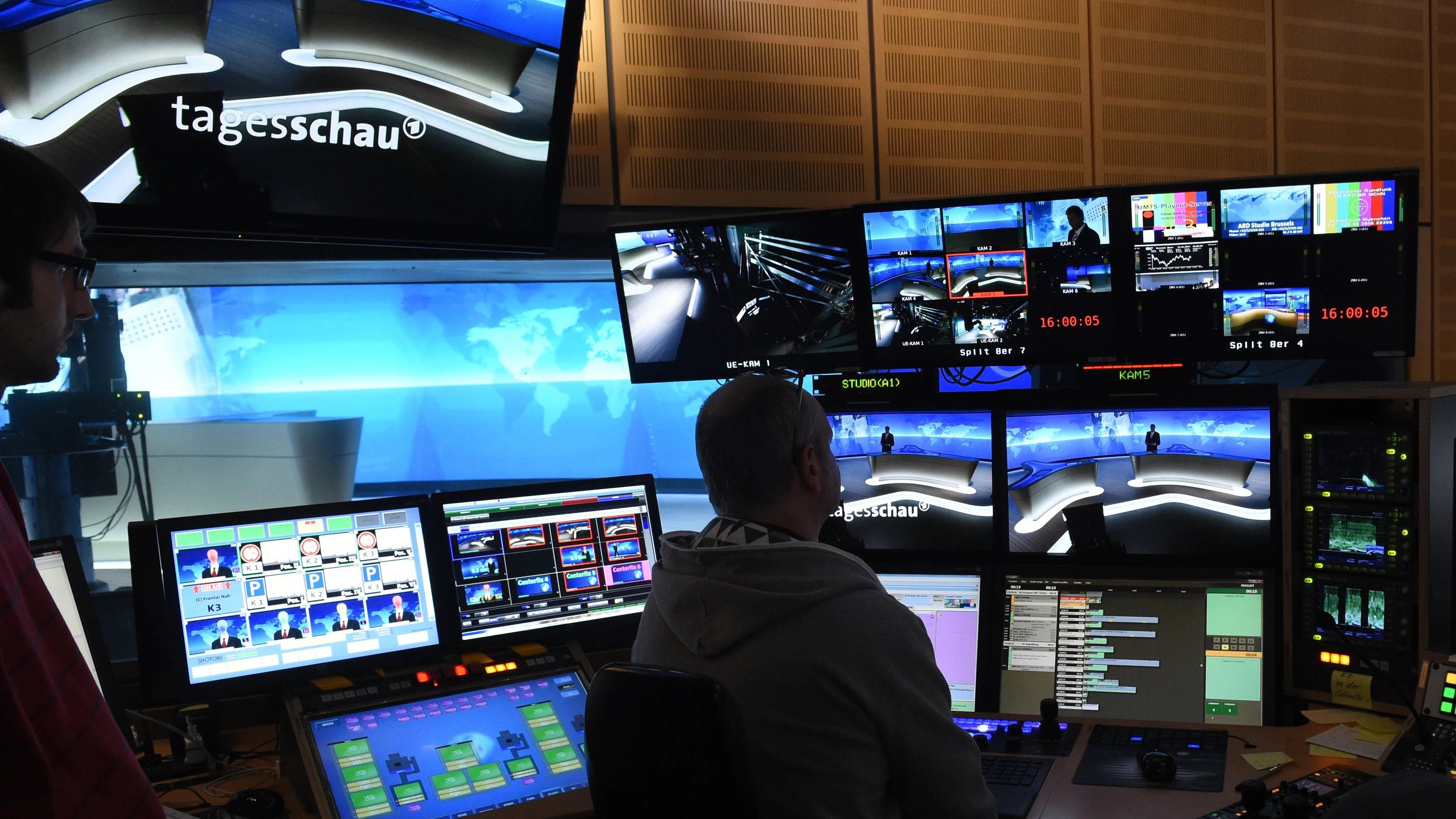 Deutschlands populärste Nachrichtensendung: die 20-Uhr-Ausgabe der ARD-„Tagesschau“ - dpa
