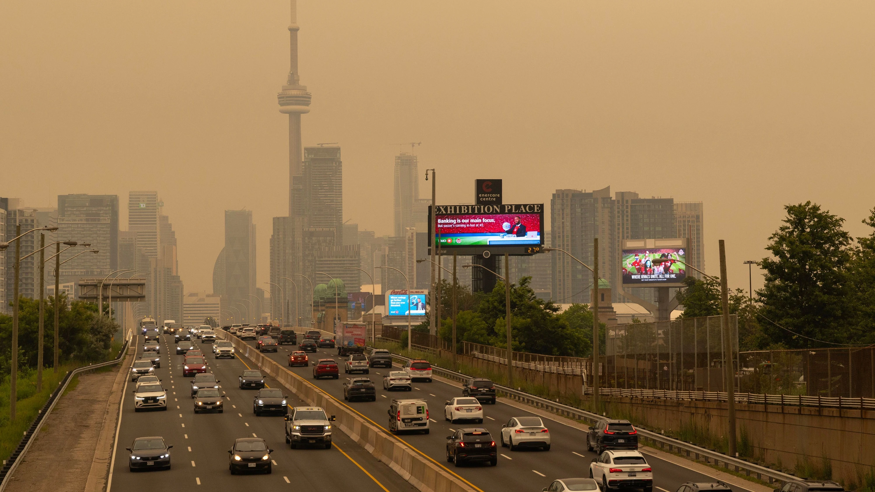 Schlechte Luft durch Waldbrände: Apokalyptische Stimmung in Toronto