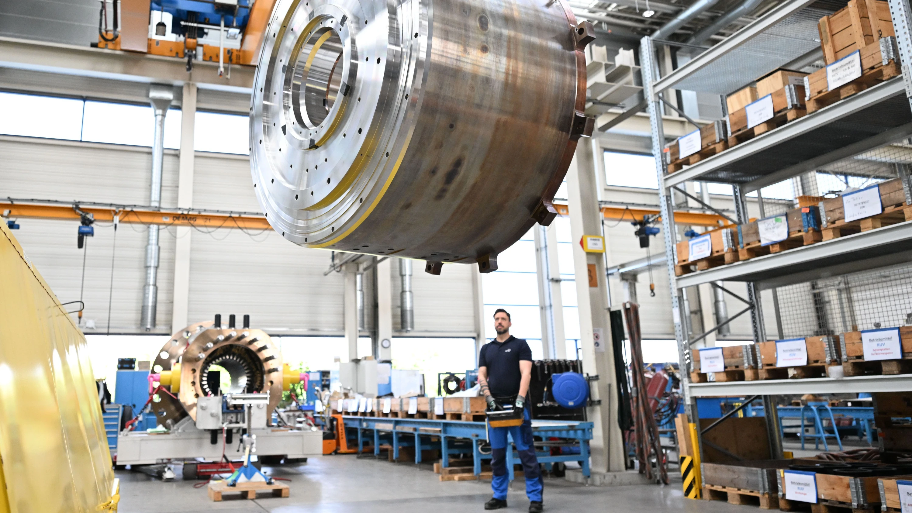 Business-Ticker: Deutlich weniger Aufträge für die Industrie