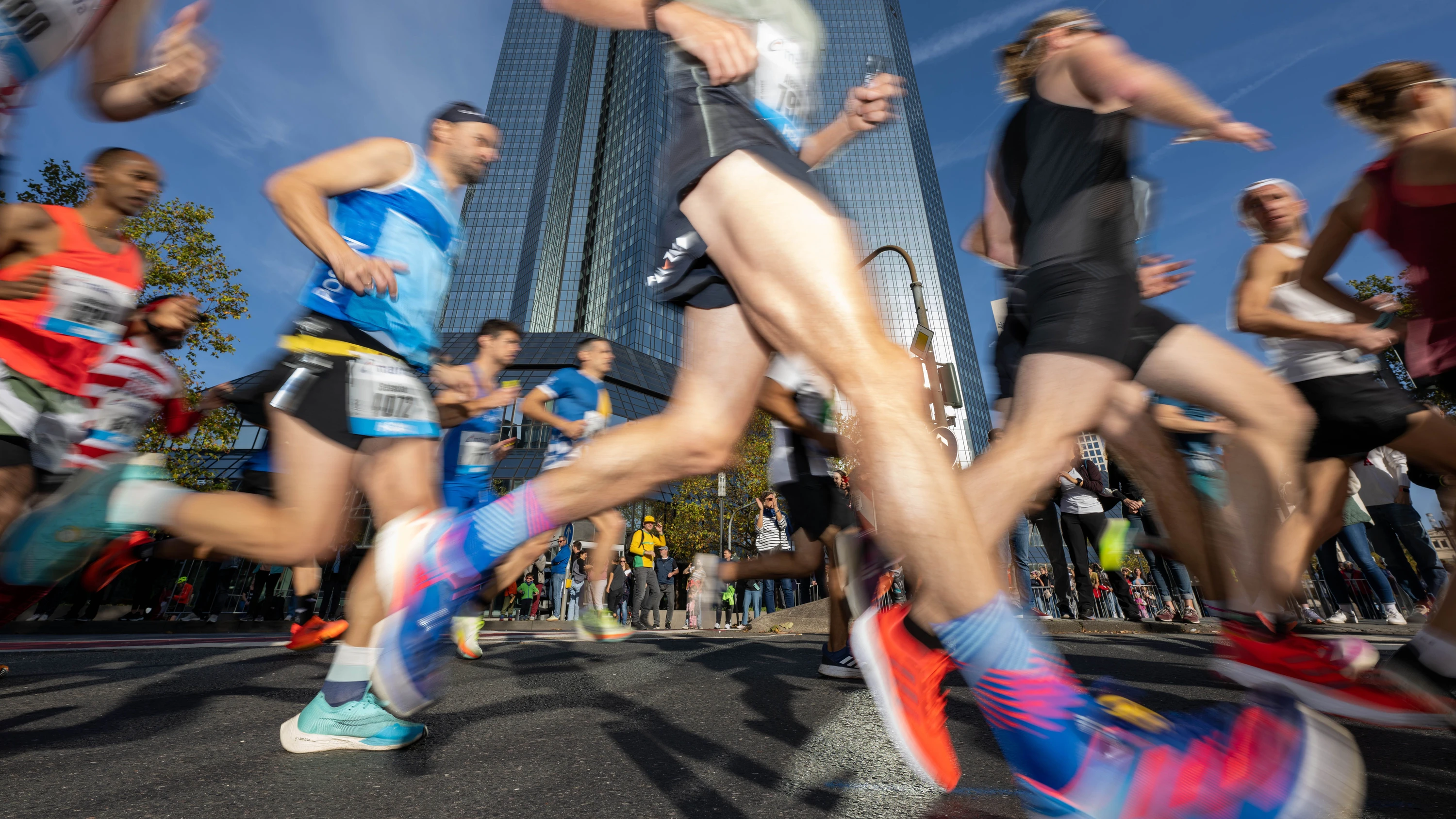 Traditionsveranstaltung: Der Frankfurt Marathon hat nach wie vor eine große Anziehungskraft. - Wonge Bergmann