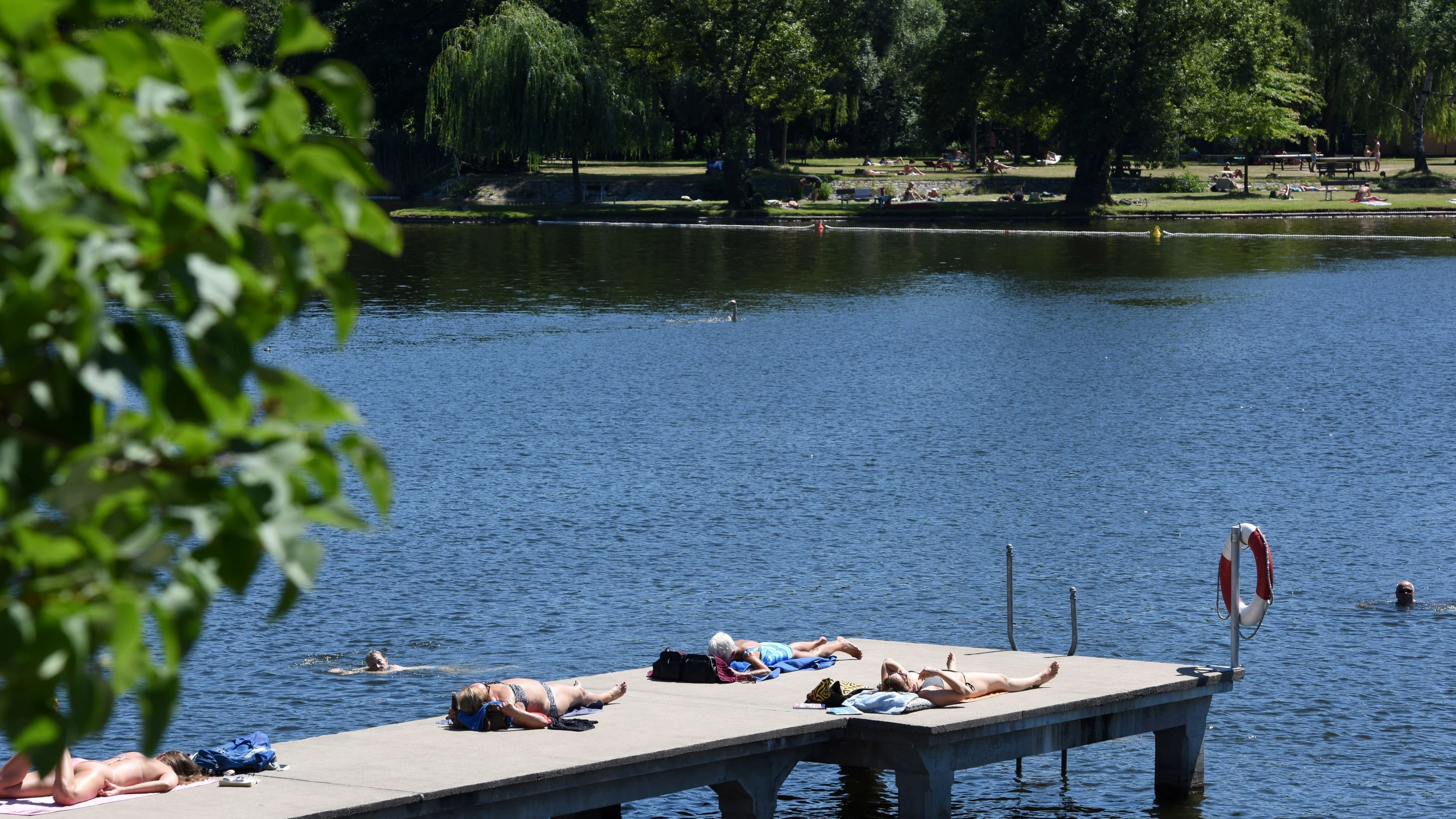 Einschränkungen wegen Hitze: Schwimmen im Woog und Wasserentnahme aus Bächen verboten