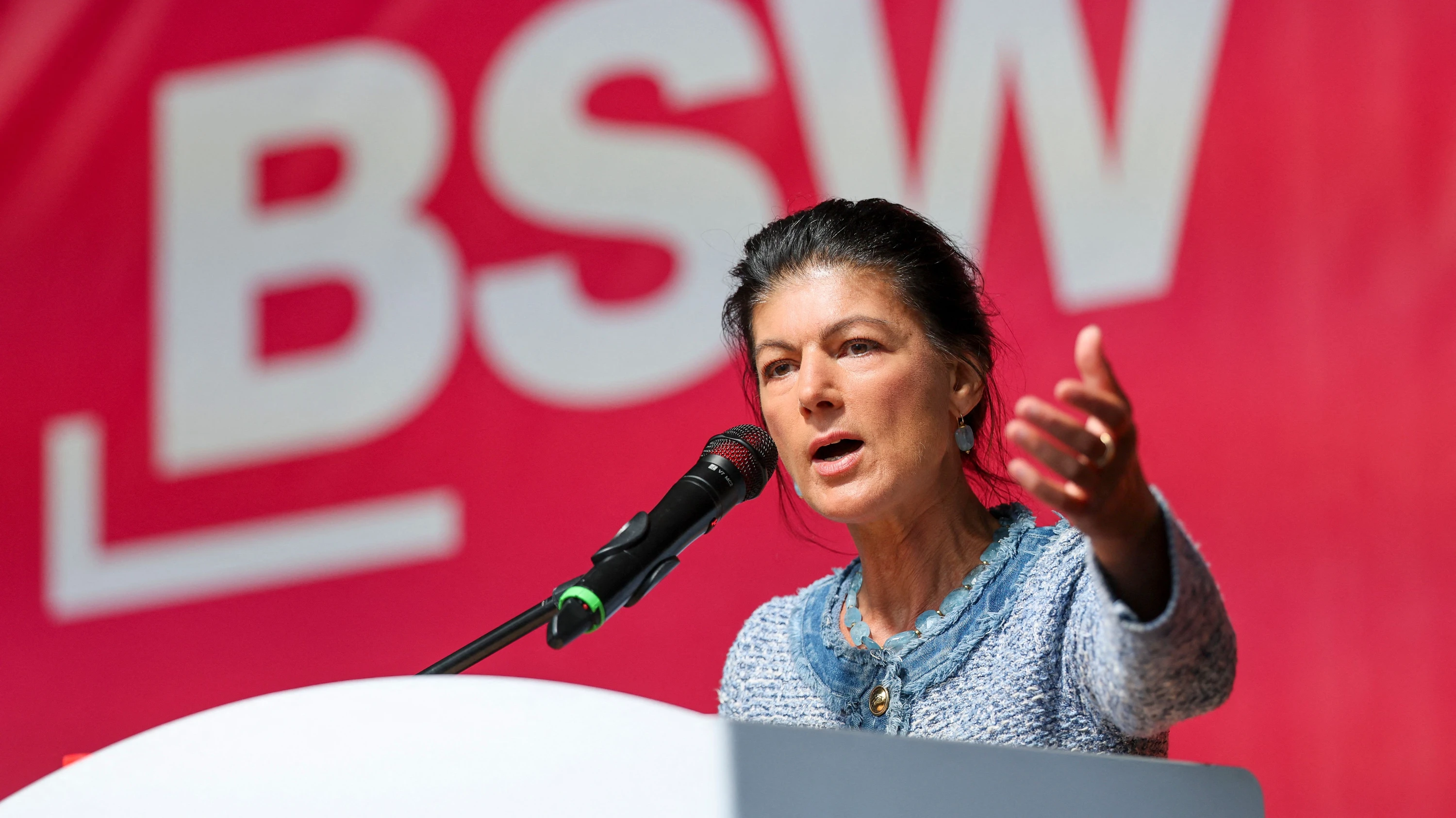Liveblog zur Wahl in Sachsen-Anhalt: Wagenknecht: Machen „mit jedem“ Politik, der Veränderung durchsetzen will