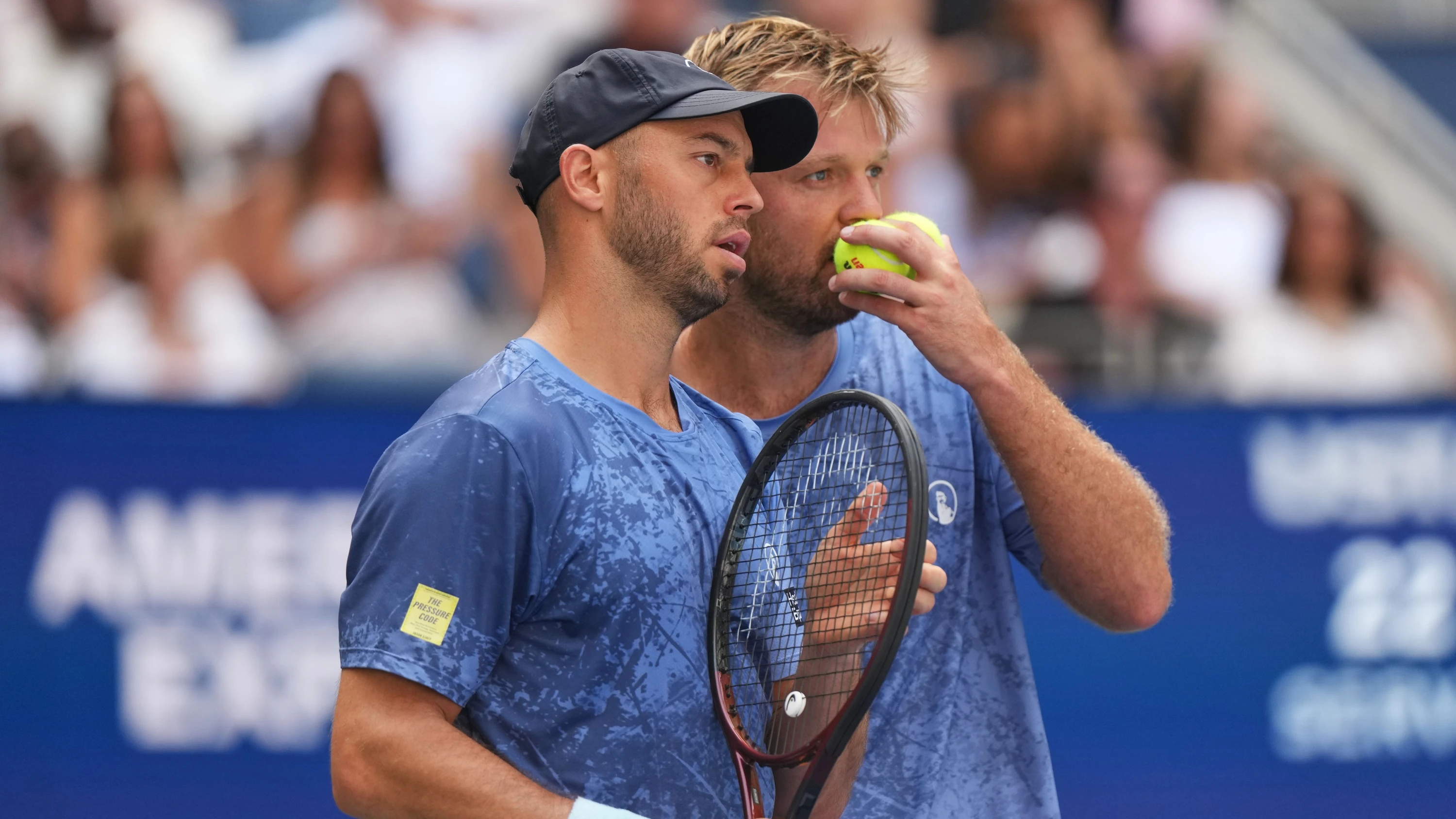 Das deutsche Doppel um Kevin Krawietz und Tim Pütz muss sich im Finale der US Open geschlagen geben. - dpa