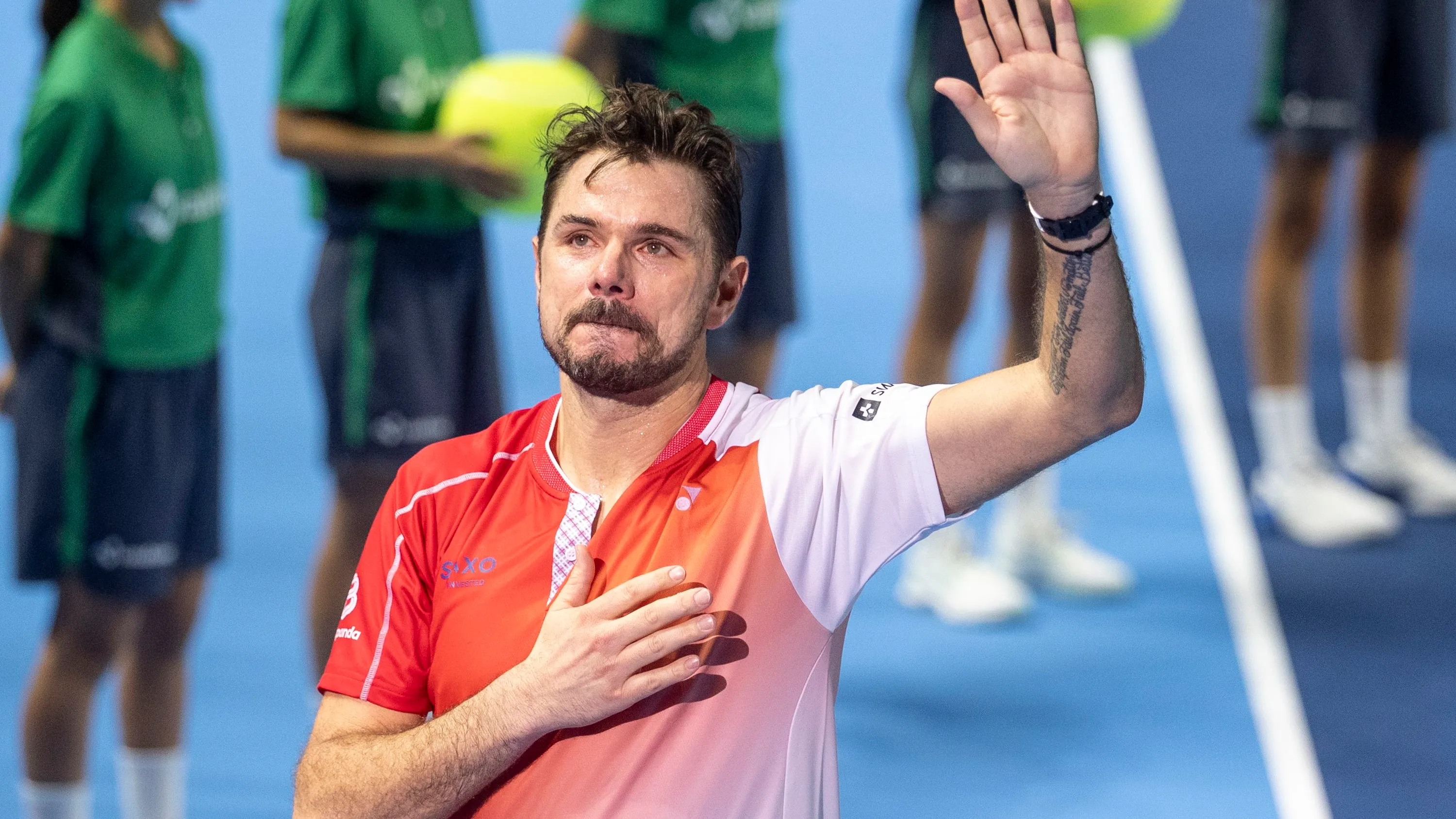 Stan Wawrinka war bis zum letzten Ballwechsel seiner Tenniskarriere immer mit ganzem Herzen bei der Sache. - EPA