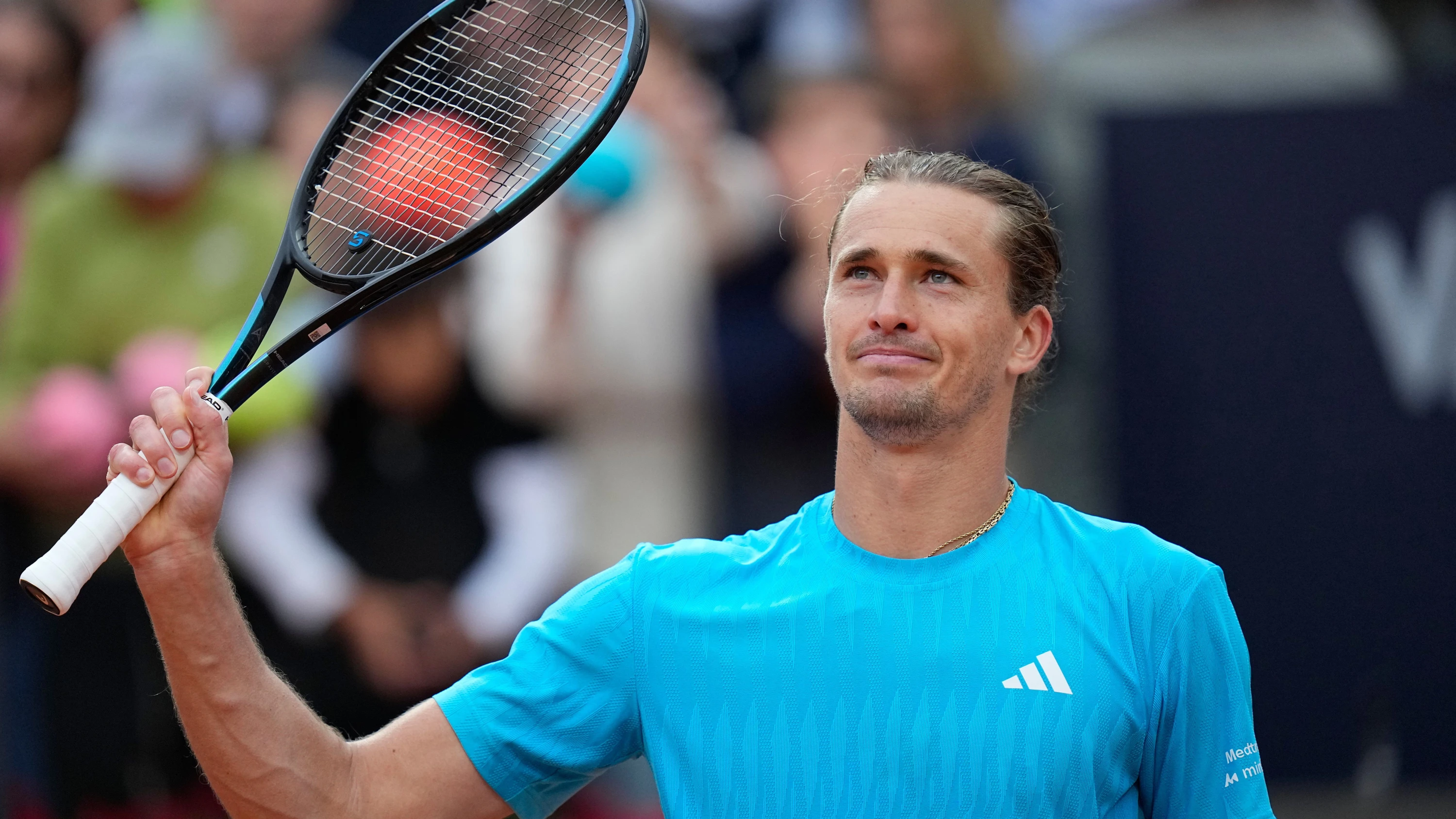 Tennis in Rom: Zverev gut erholt im Achtelfinale