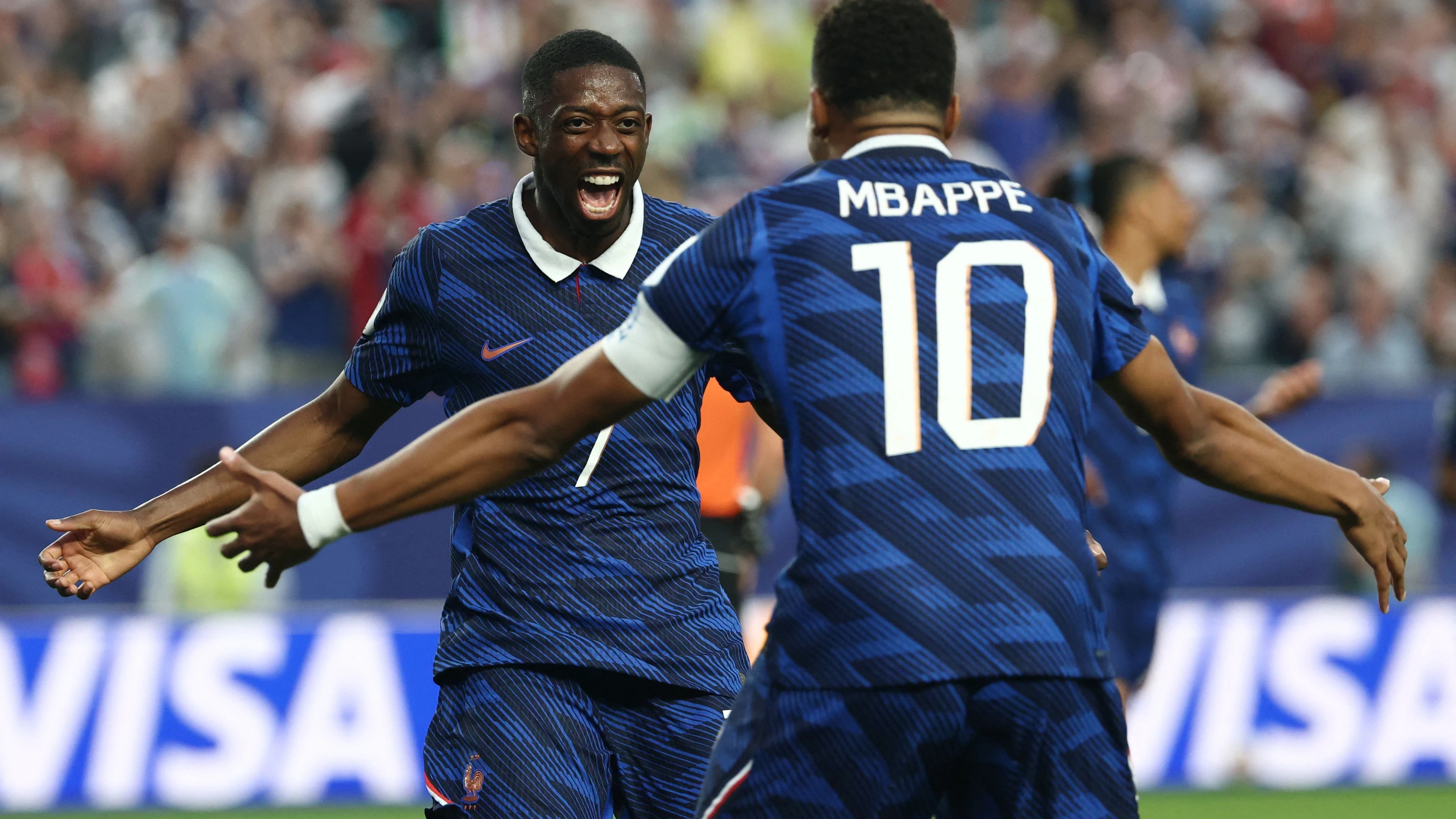 Frankreich schlägt Irak: Wetter-Chaos und Mbappé-Gala