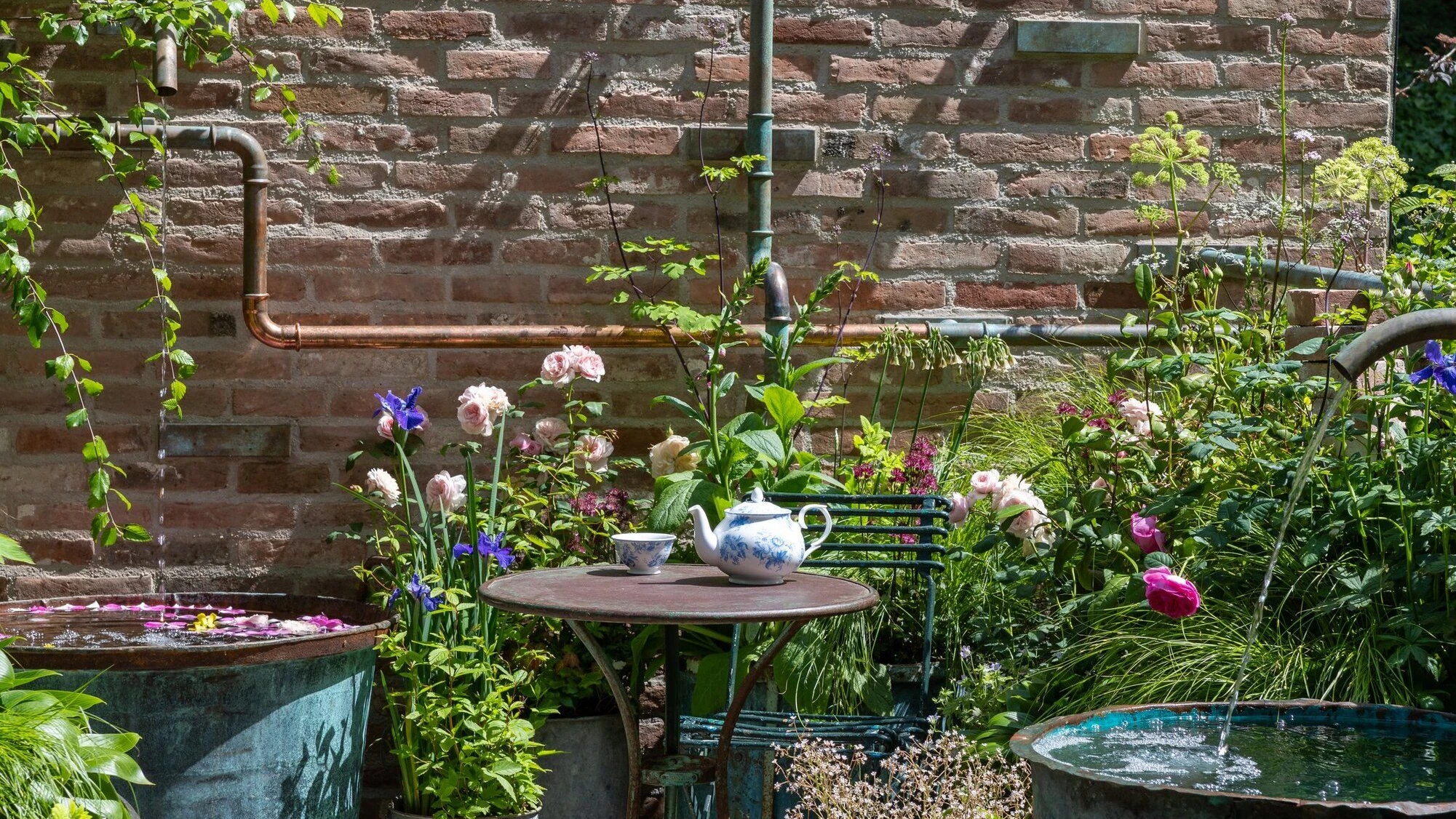 Bild: Chelsea Flower Show: Traumurlaub auf Balkonien und blumige Hinterhof-Geschichten