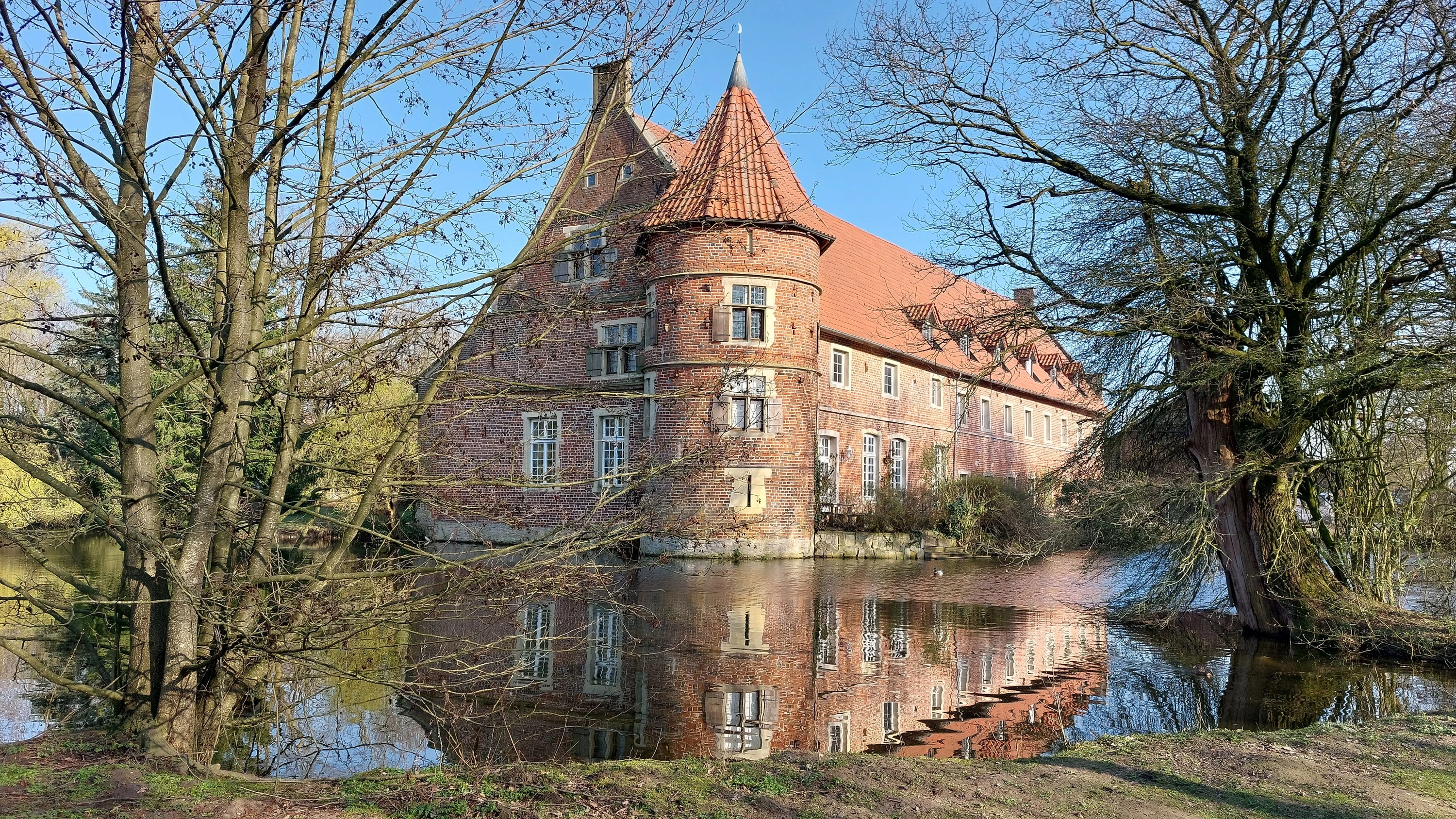 Münsterland mit dem Rad: Selbst der Barock ist hier zurückhaltend