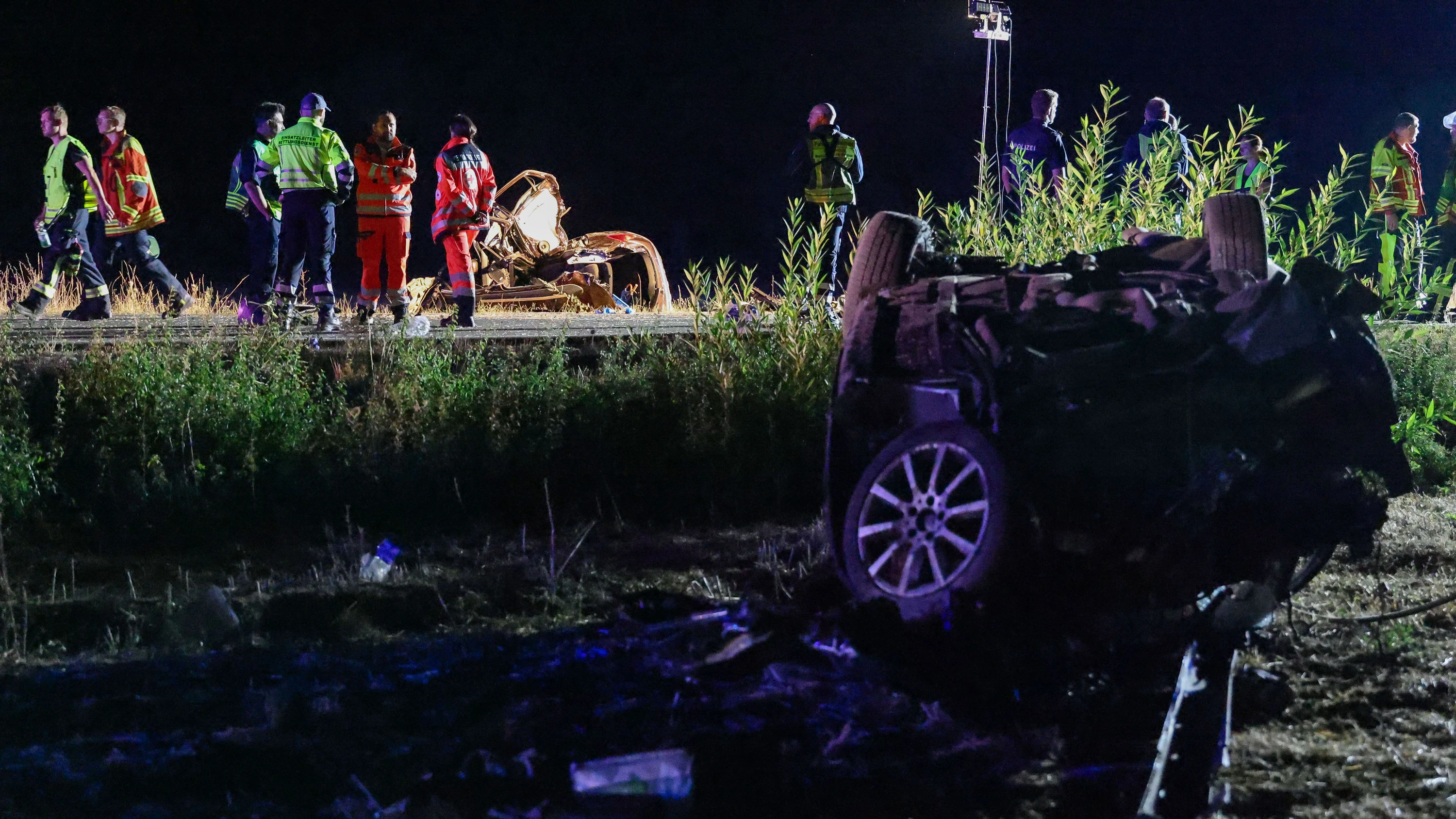 In Mittelfranken: Drei Frauen sterben bei schwerem Unfall auf Bundesstraße in Bayern