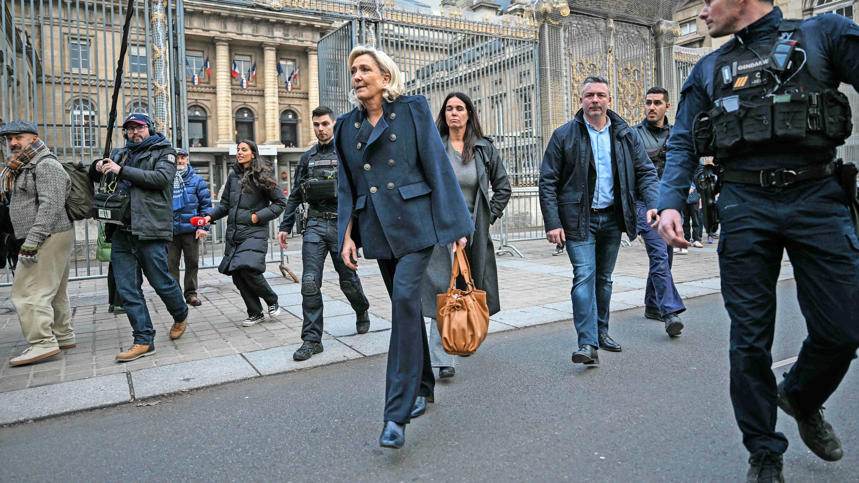 Prozess gegen Le Pen: Sie will nicht das Gefühl gehabt haben, eine Straftat zu begehen