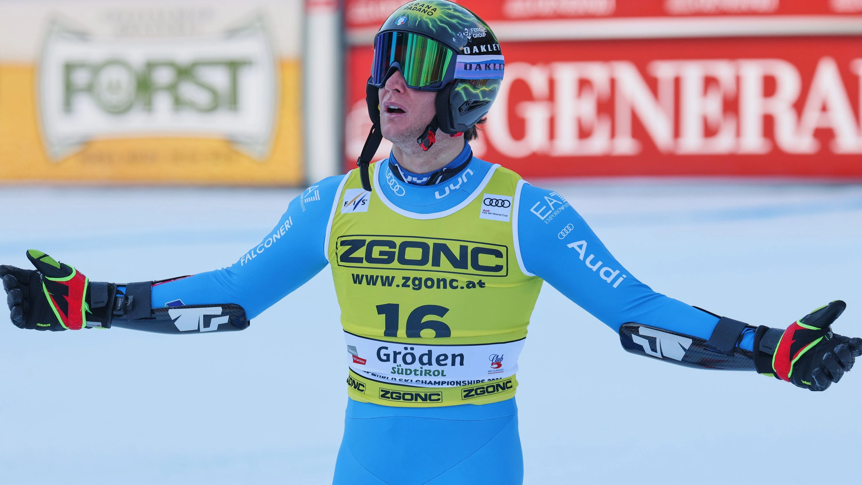 Überraschend Dritter: Giovanni Franzoni - AP