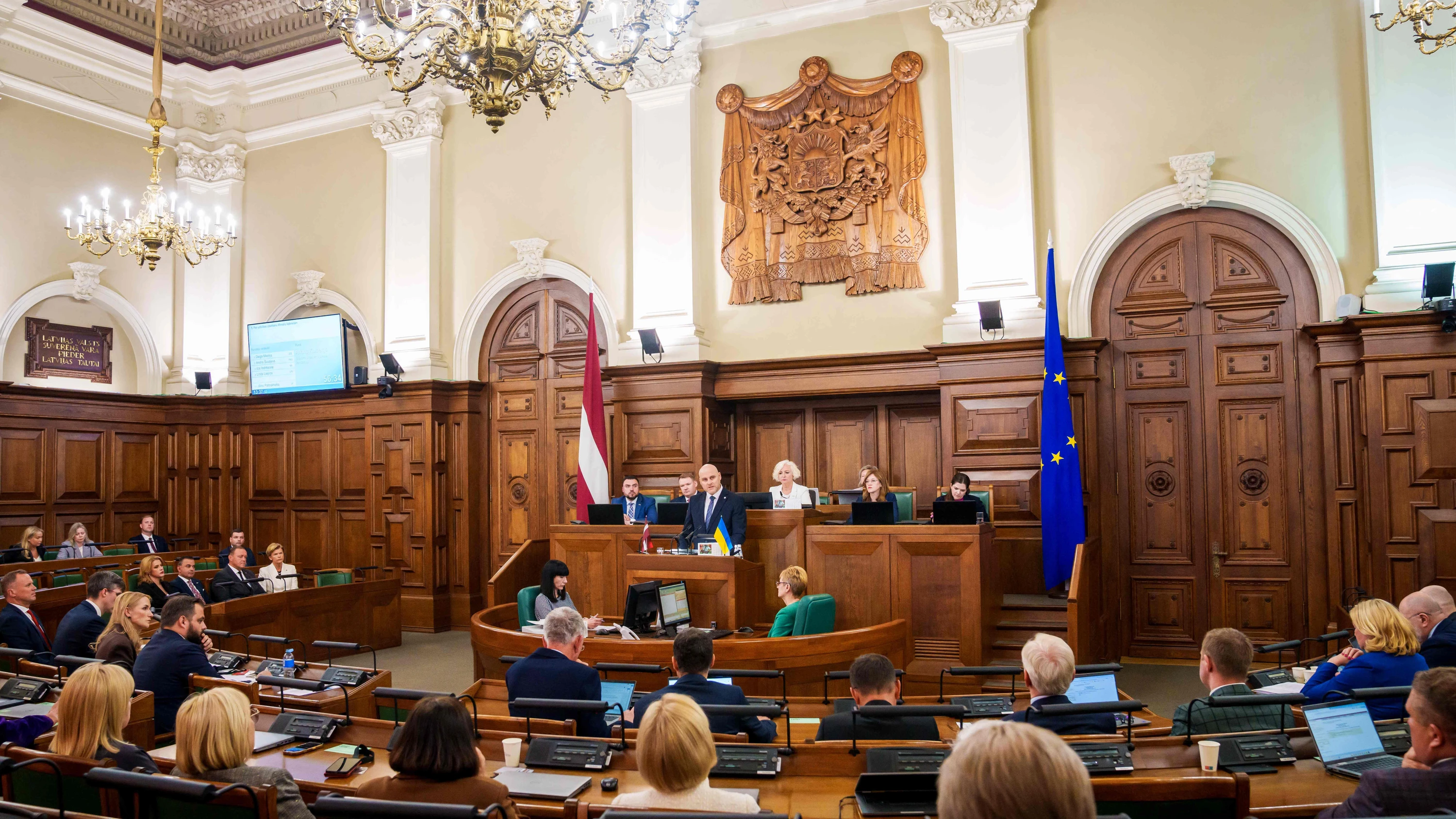 Bild: Lettland: Vier Monate regieren, mit Putin im Nacken