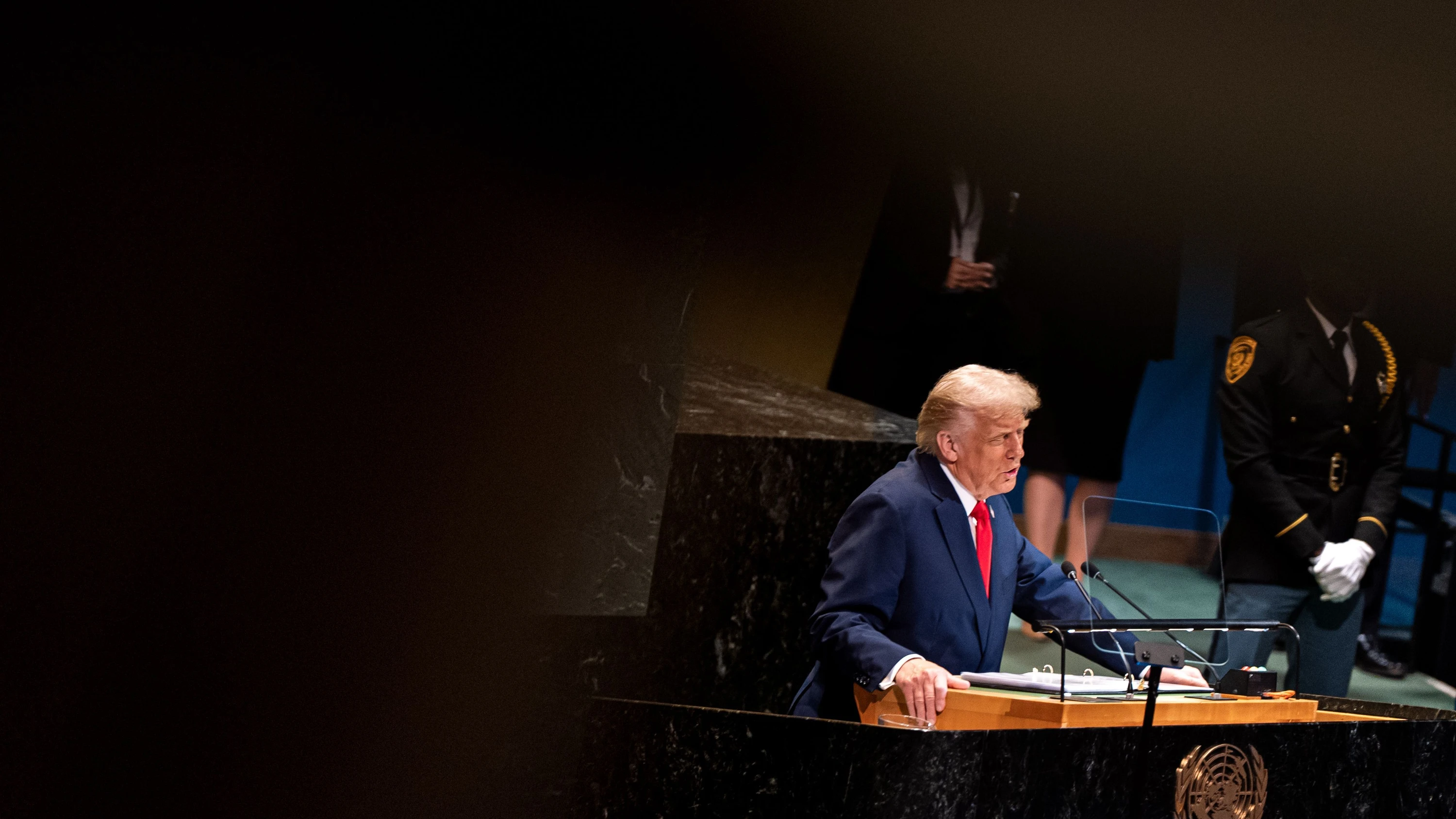 F.A.Z. frühdenker: Was sagt Donald Trump zu Beginn der UN-Generaldebatte?
