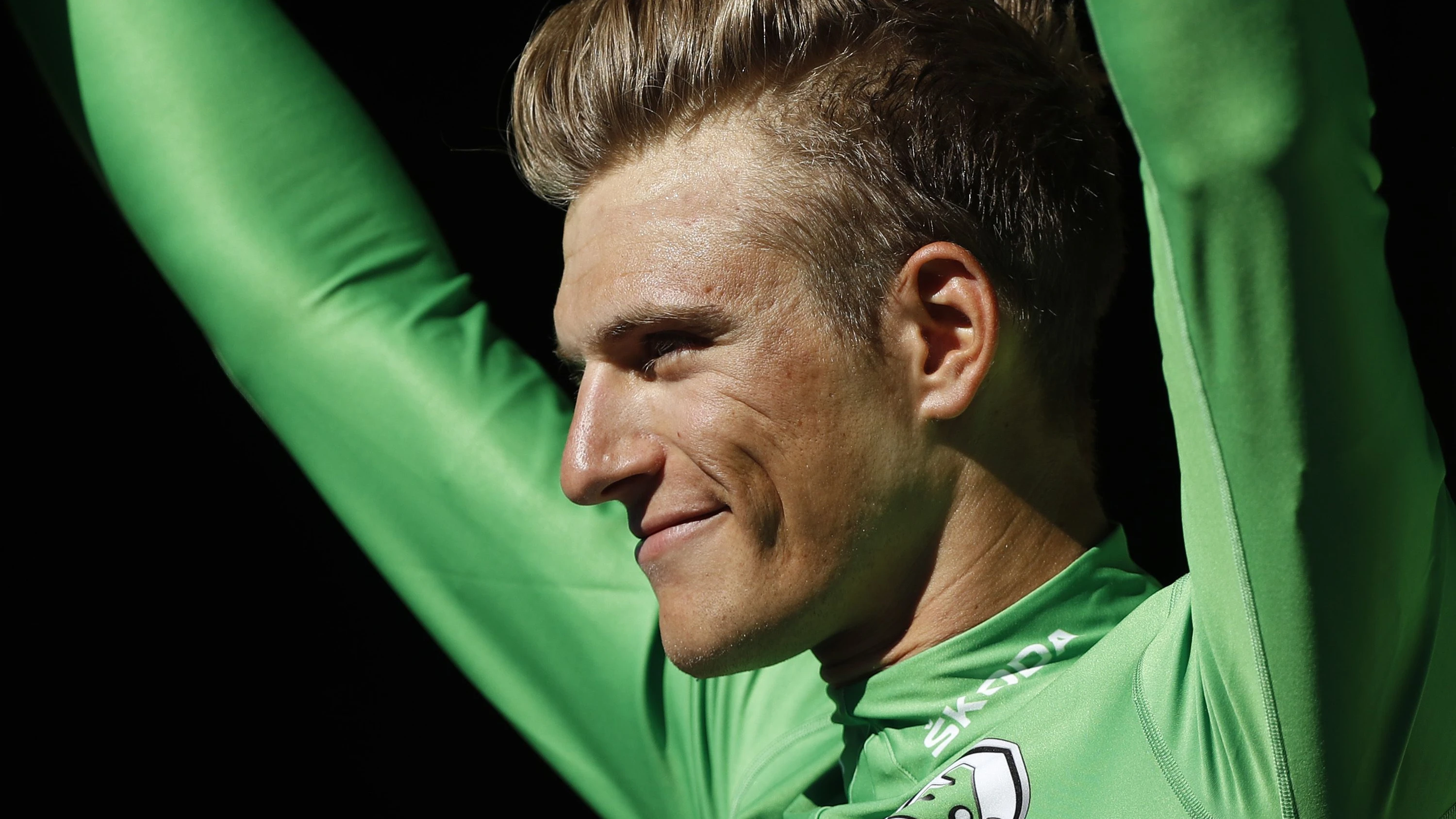 Bild: Marcel Kittel im Gespräch: „Wir kitzeln die anderen Teams“