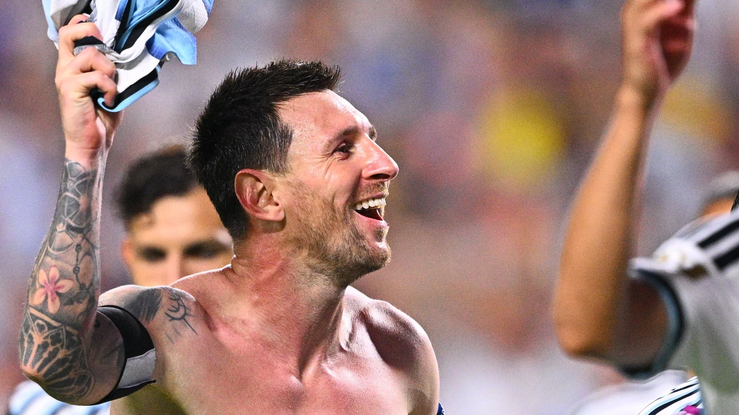 Auch ohne Tor von Lionel Messi ist die Stimmung bei den Argentiniern bestens. - dpa