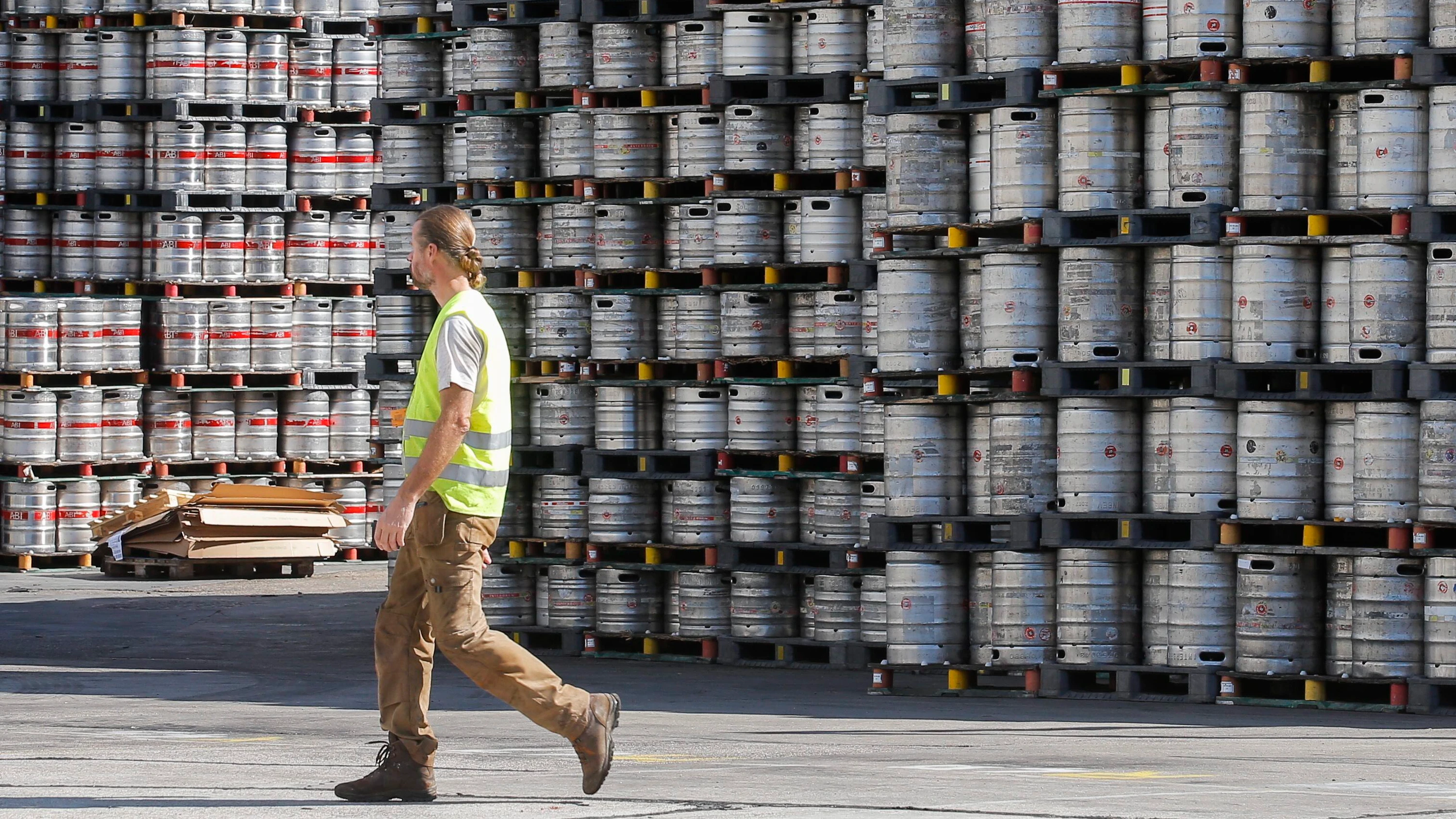 Bild: Aktien aus Brüssel: Brauriese AB Inbev zieht Belgiens Börse nach oben