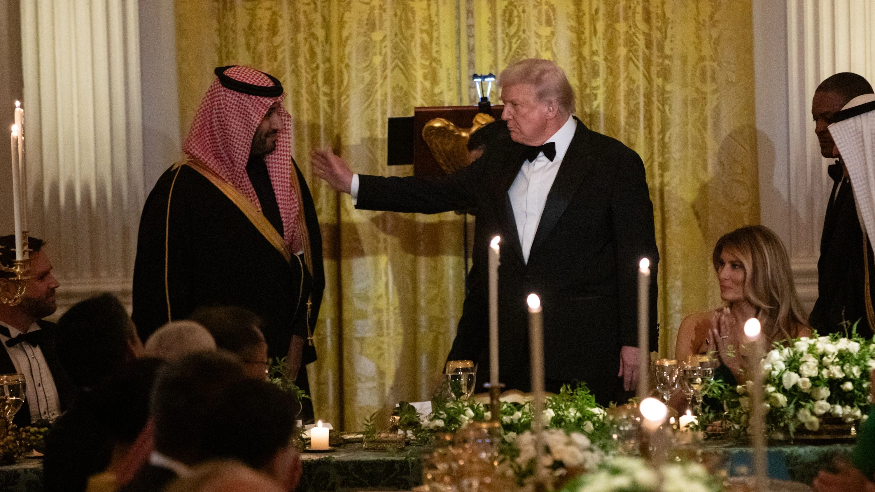 Zu Besuch bei Trump: Pompöser Empfang für den saudischen Kronprinzen