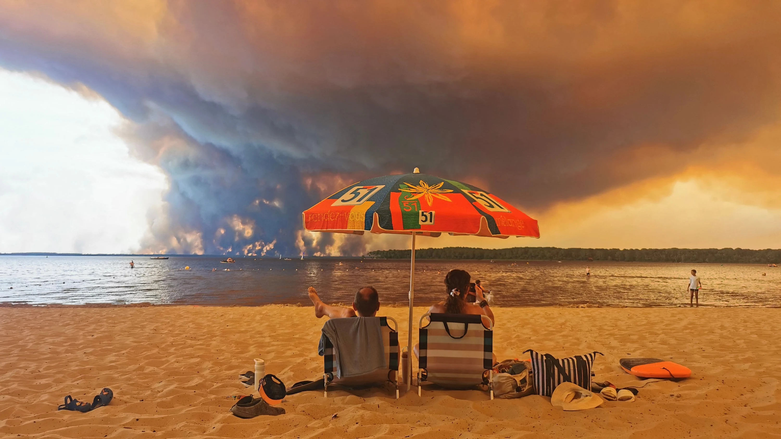 Megafeuer in Frankreich: Wenn aus dem Urlaub ein Albtraum wird Megafeuer in Frankreich: Wenn aus dem Urlaub ein Albtraum wird