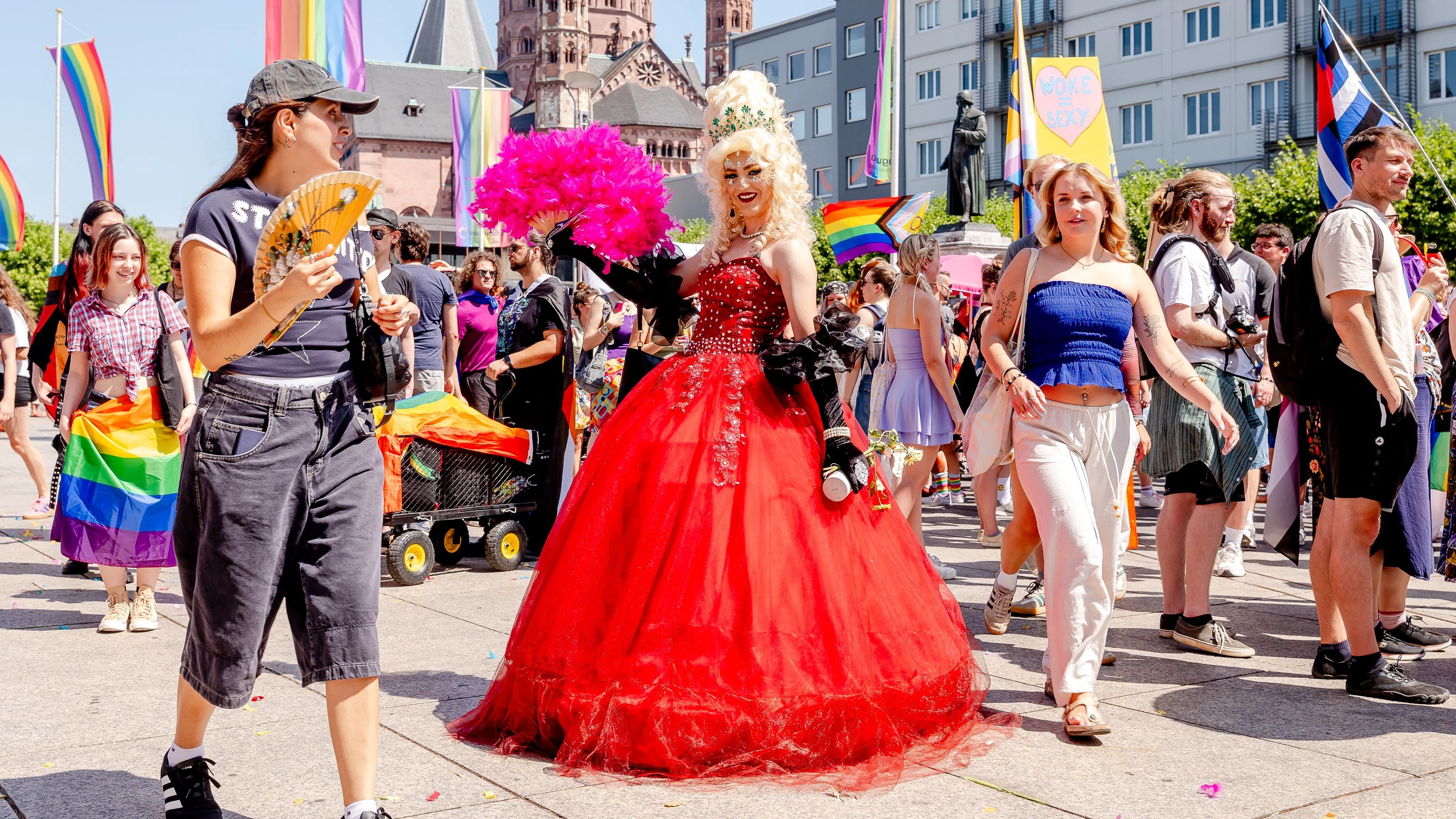 CSD-Demo in Mainz: „Fordern keine Sonderrechte, aber Gleichbehandlung“