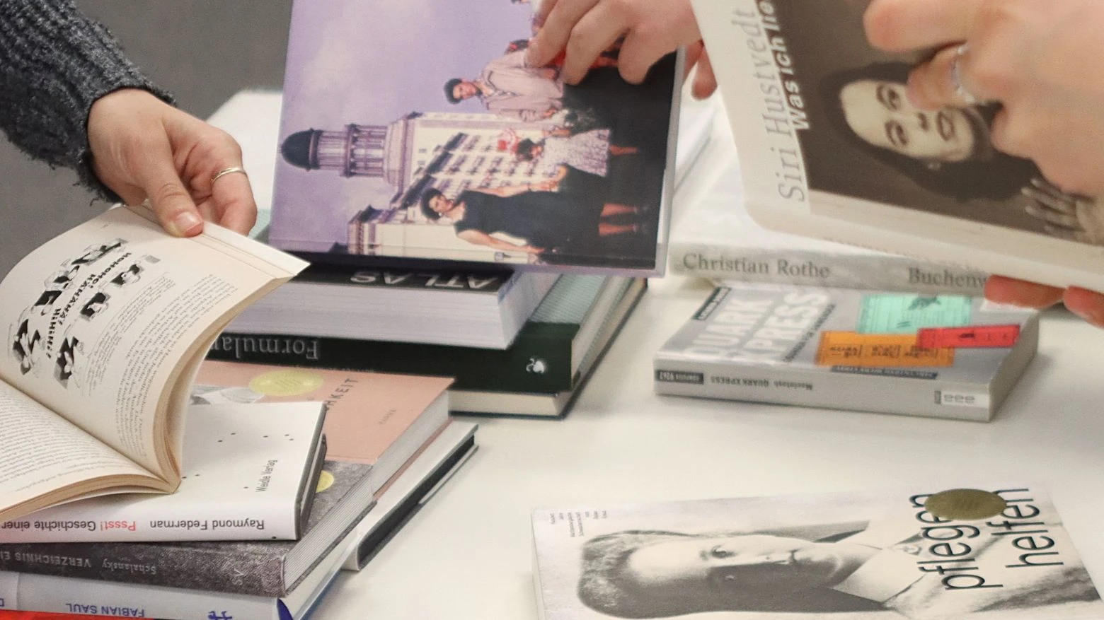 60 Jahre Stiftung Buchkunst: Wenn Bücher für sich selber sprechen