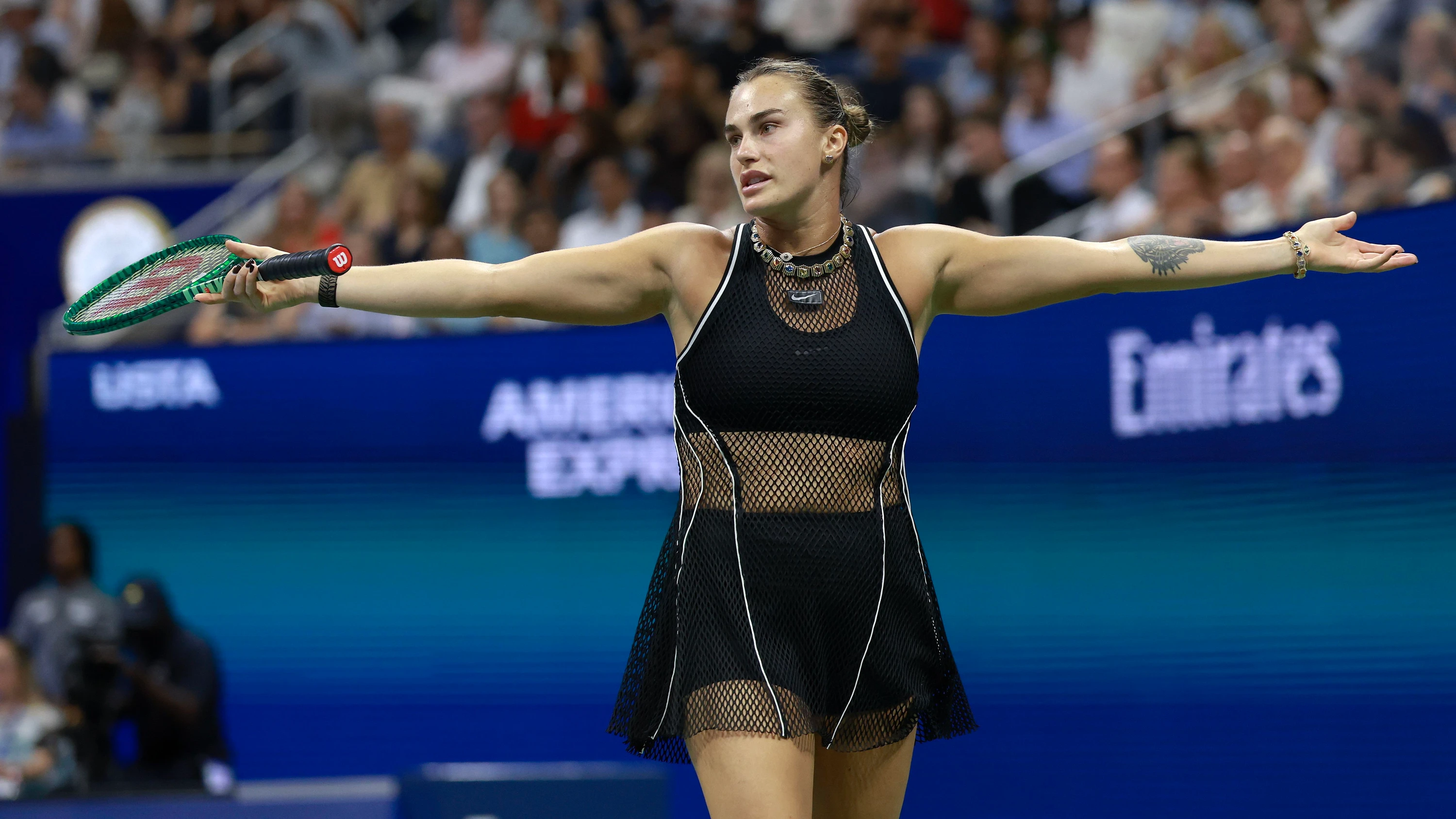 Aryna Sabalenka setzte sich souverän gegen Jessica Pegula durch. - EPA