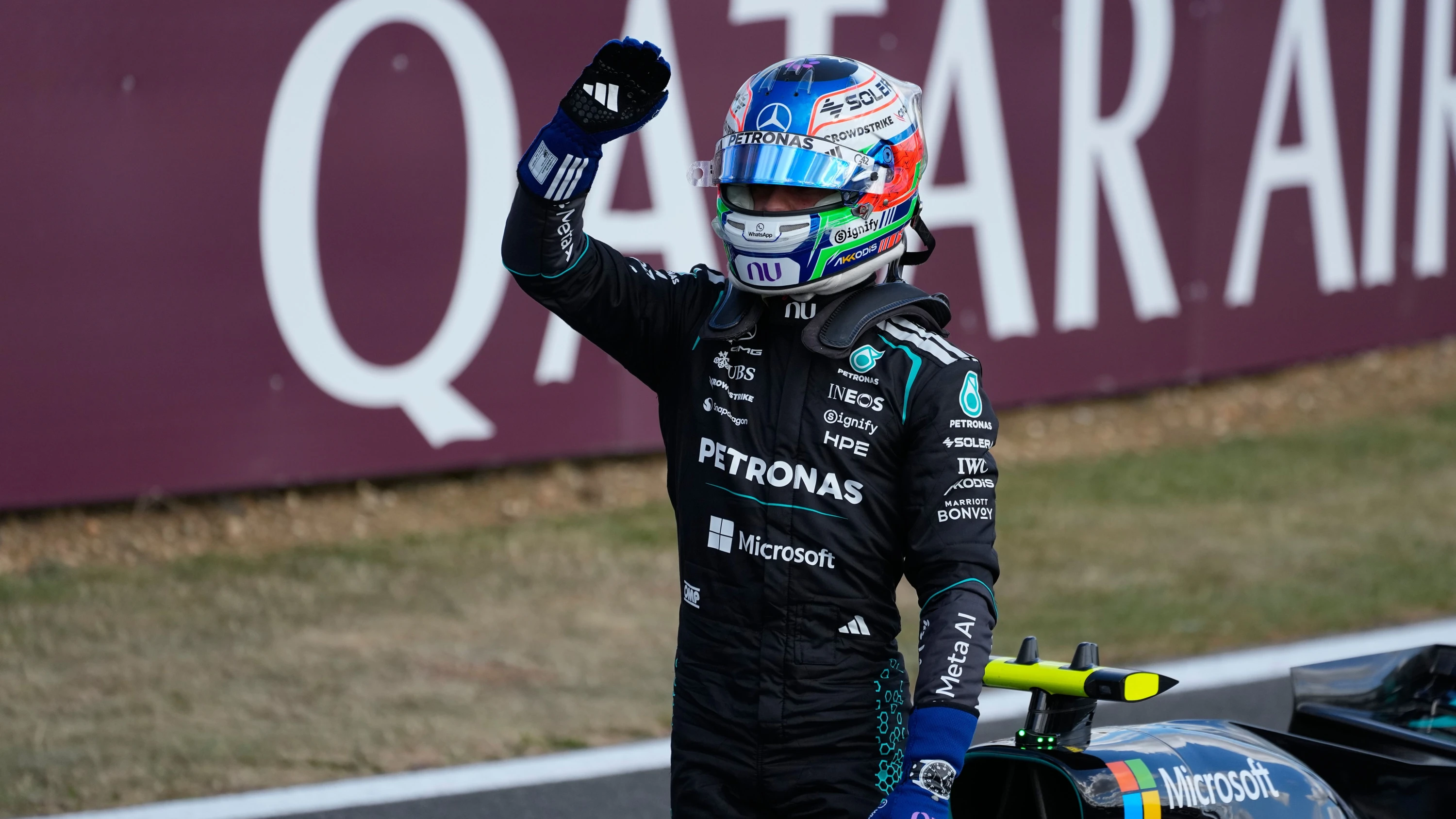 Bild: Formel 1 in Silverstone: Antonelli rast zur Pole Position - Leclerc vor Hamilton