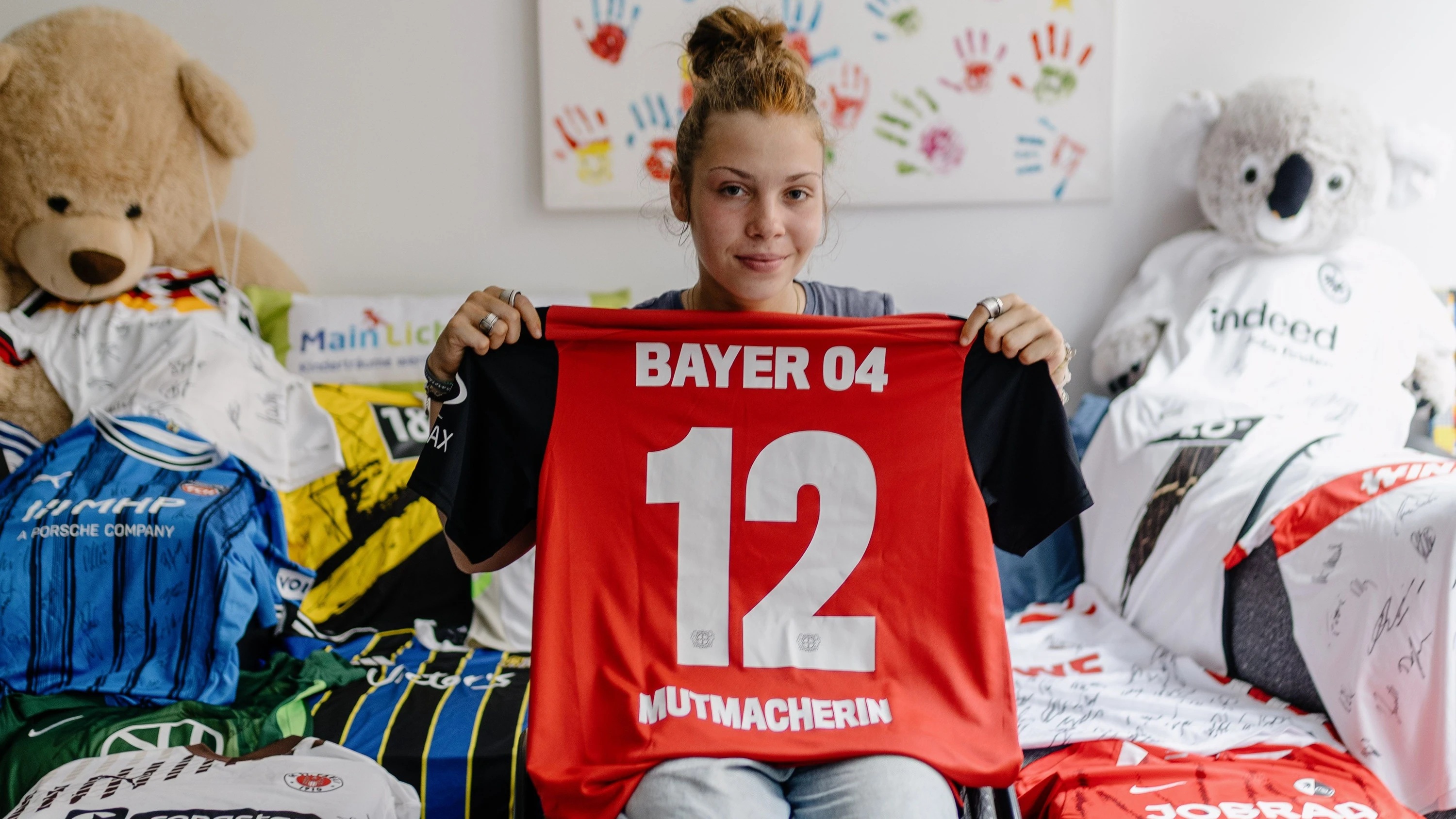 „Mutmacherin“: Lilly Fritz engagiert sich seit zwei Jahren beim Verein Main-Lichtblick. - Emil Eichinger