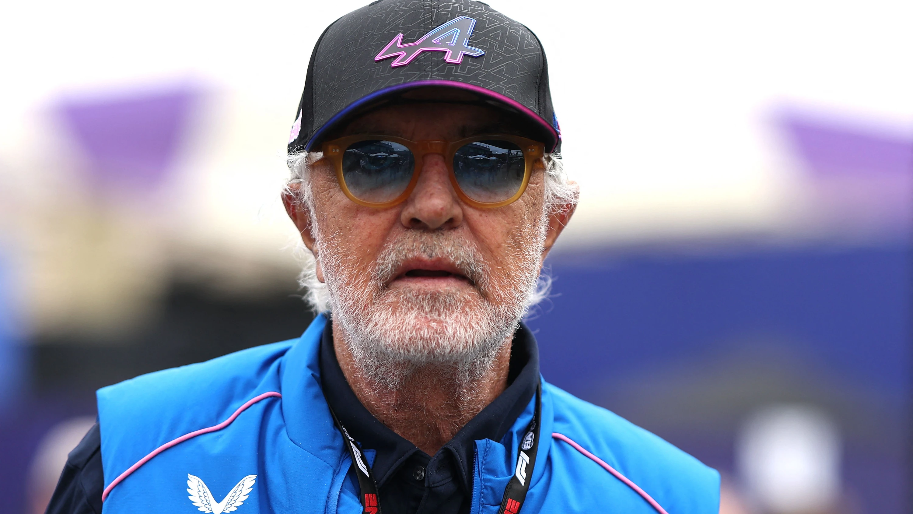 „Ungerecht!“: Flavio Briatore, Teamchef des Formel-1-Rennstalls Alpine, wirft einem Sportrichter des FIA-Berufungsgerichtes Befangenheit vor. - AFP