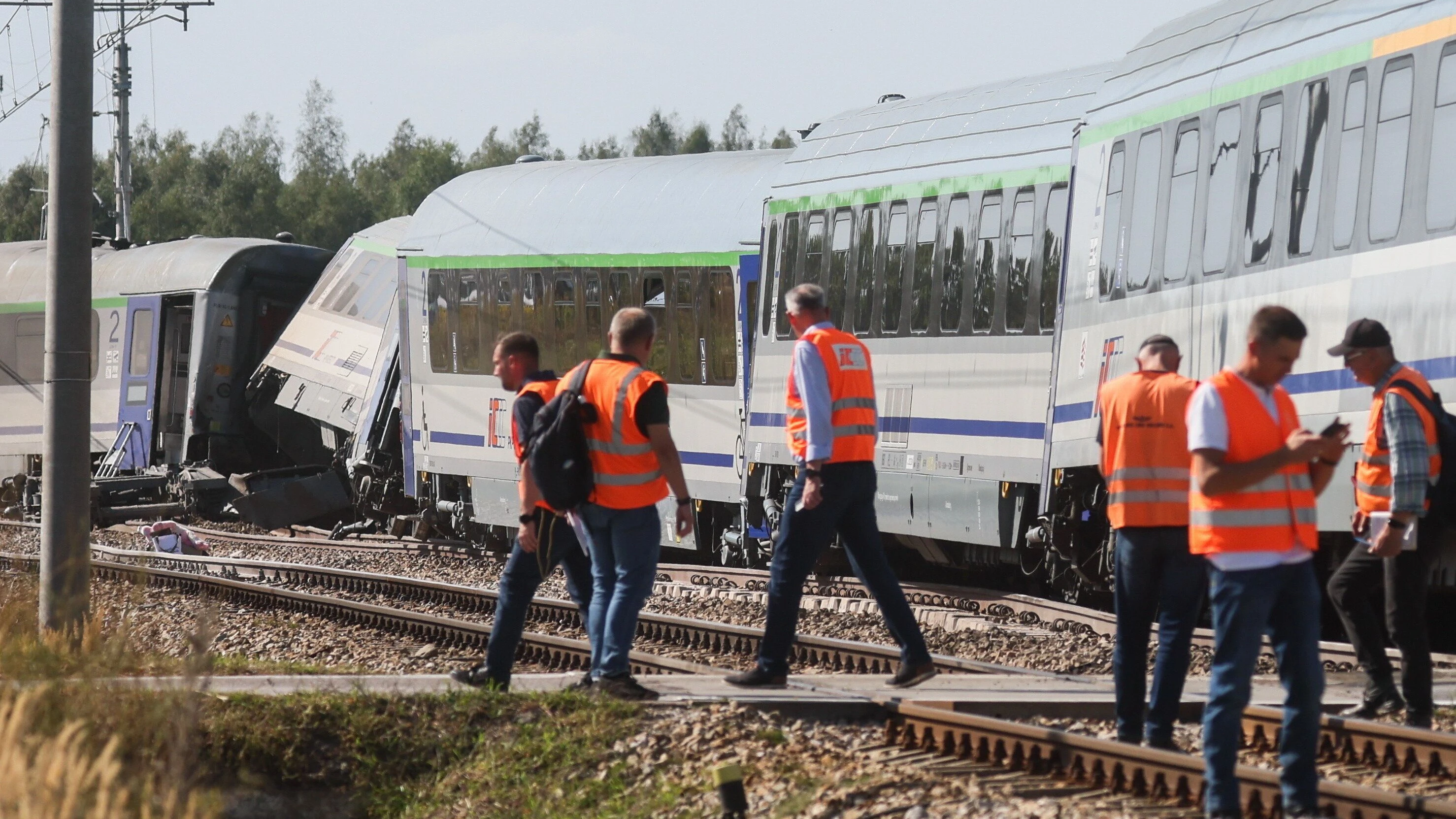 In Polen: Betonmischer kollidiert mit Zug – eine Tote