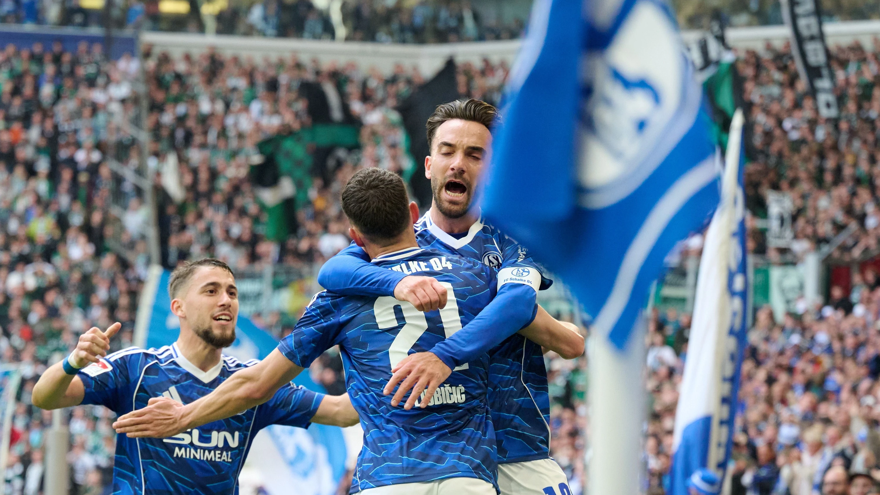 Sieg gegen Münster: Schalke macht den nächsten Schritt Richtung Bundesliga