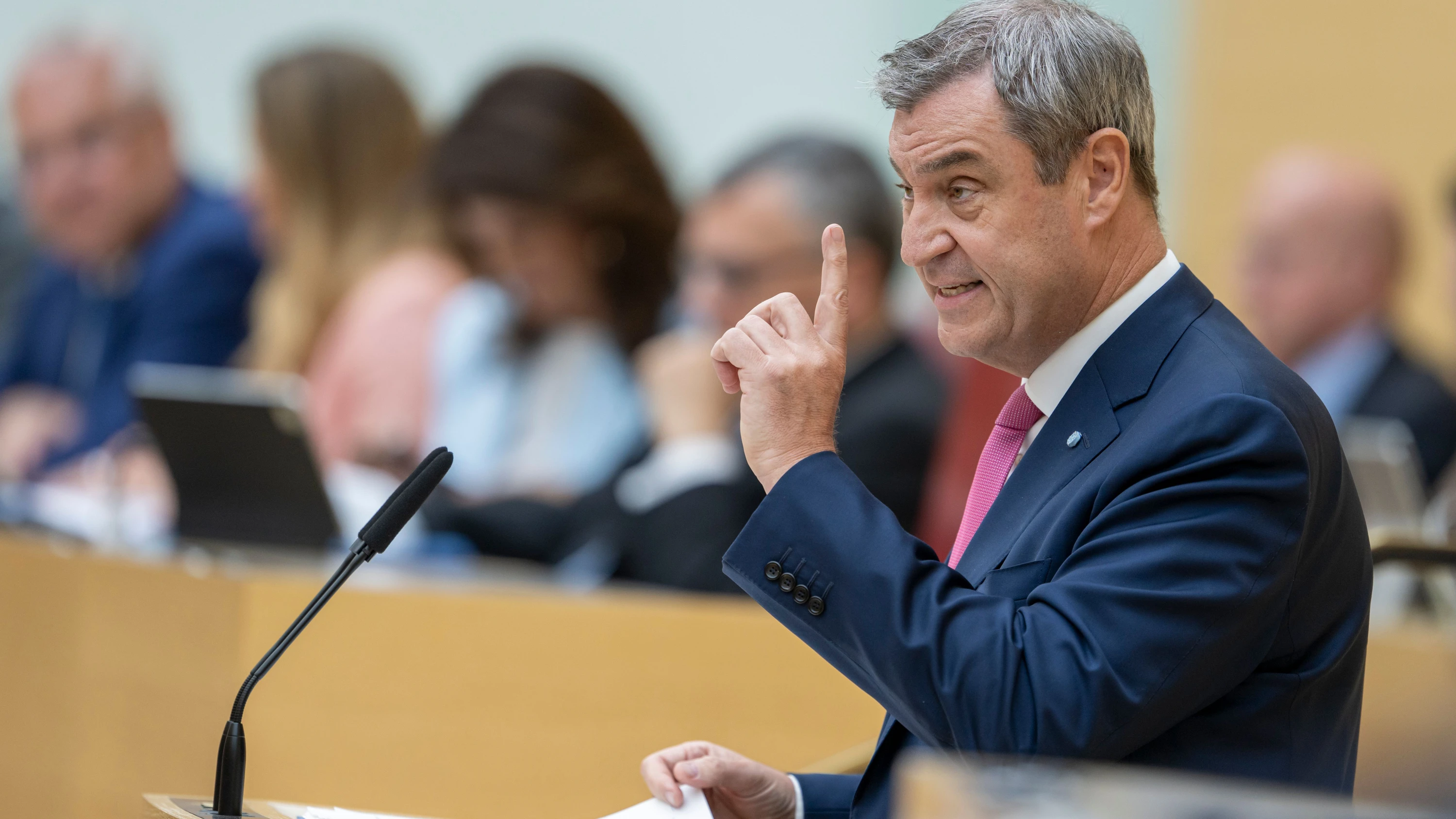 Söders Rede im Landtag: Er setzt plötzlich einen anderen Ton Söders Rede im Landtag: Er setzt plötzlich einen anderen Ton
