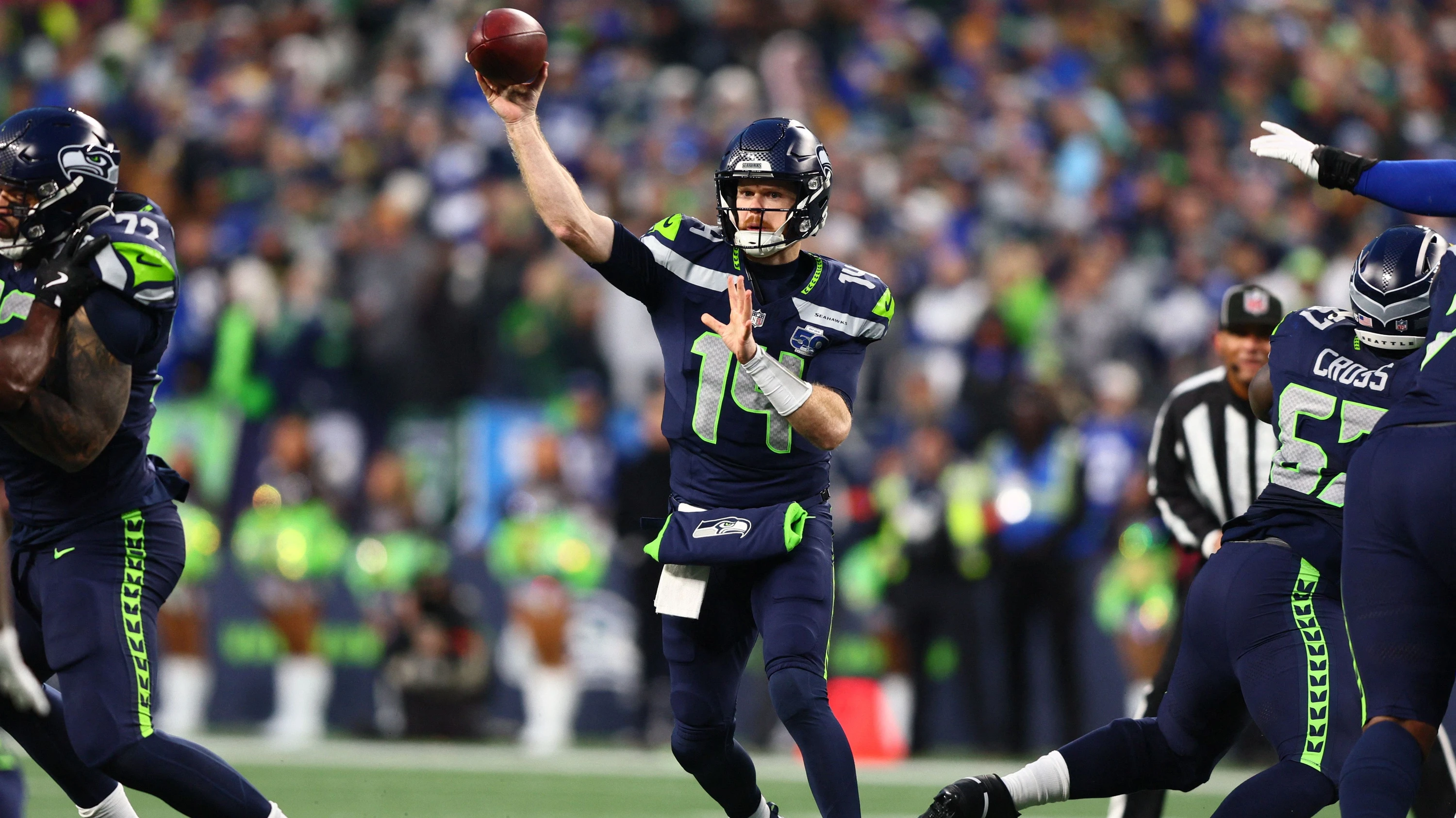 Sieg gegen die Rams: Seahawks folgen Patriots in den Super Bowl Sieg gegen die Rams: Seahawks folgen Patriots in den Super Bowl
