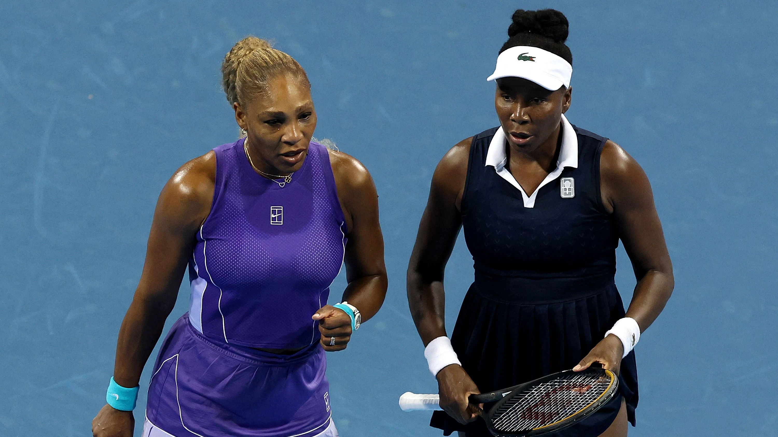 Tennis bei US Open: Die Williams-Schwestern sind zurück auf dem Fahrrad