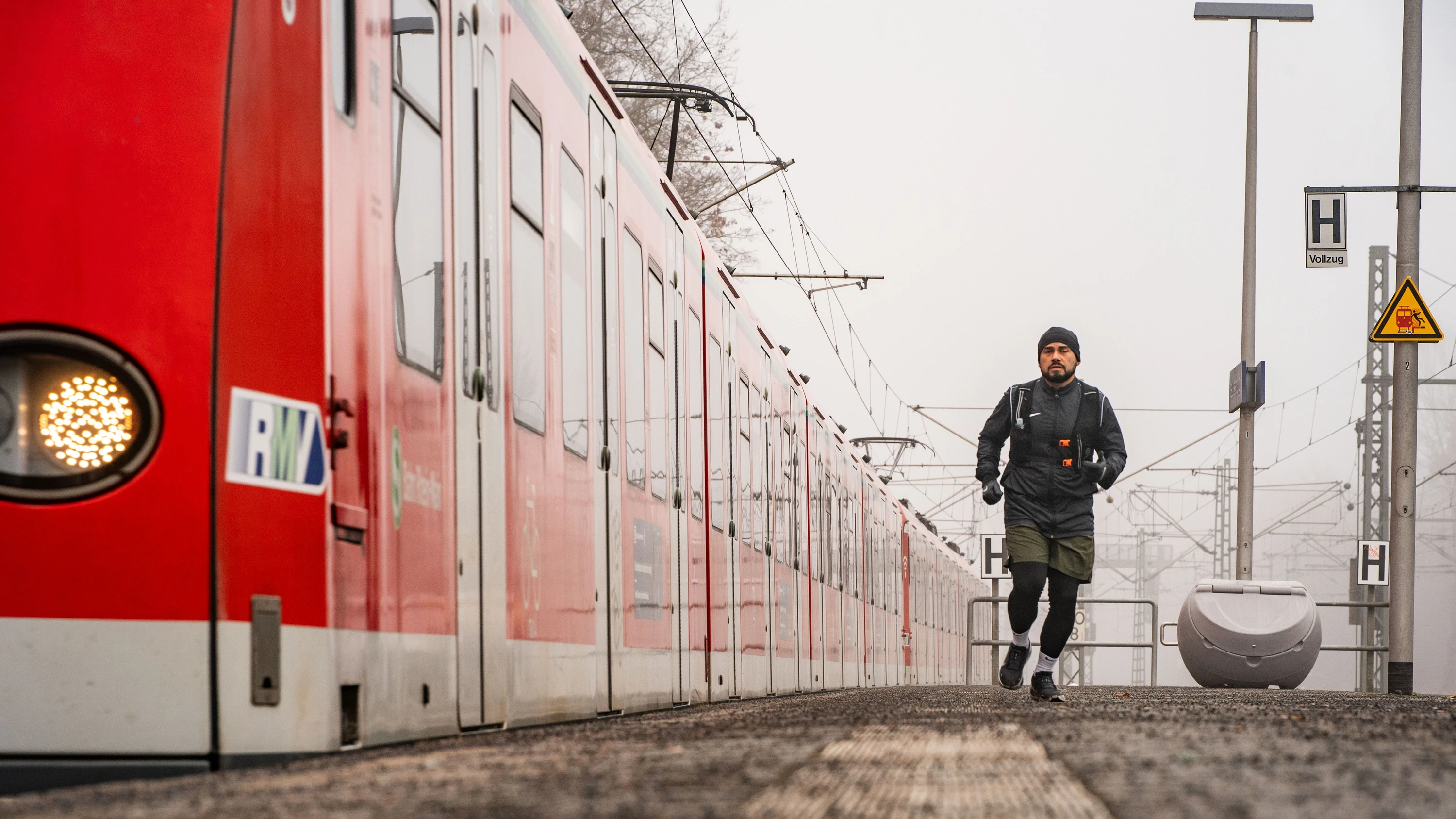 Laufen am S-Bahn-Netz: 878 Kilometer, immer an den Schienen entlang