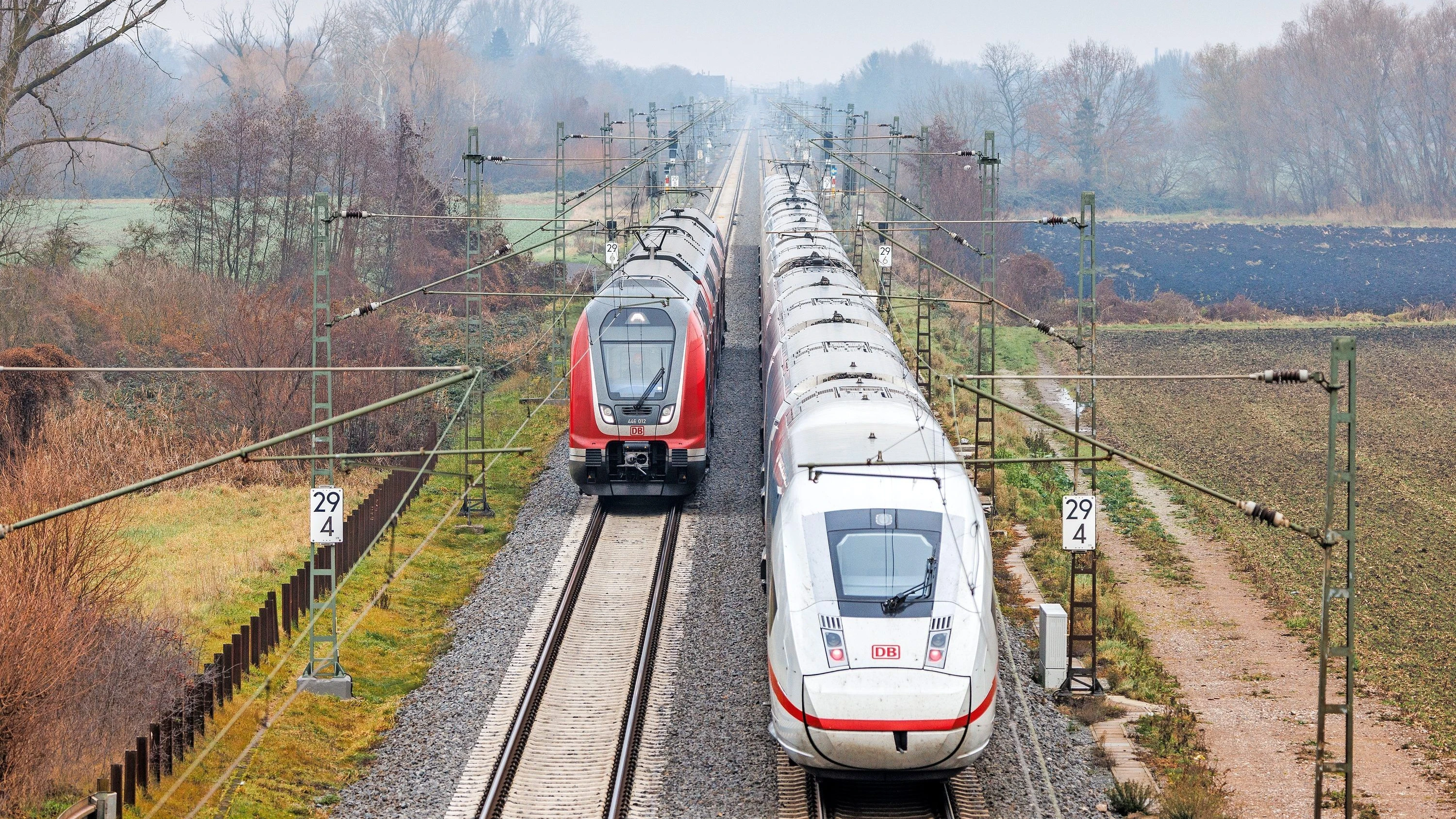 Strecke Frankfurt - Mannheim: Bahn zeigt sich zufrieden mit der Riedbahn