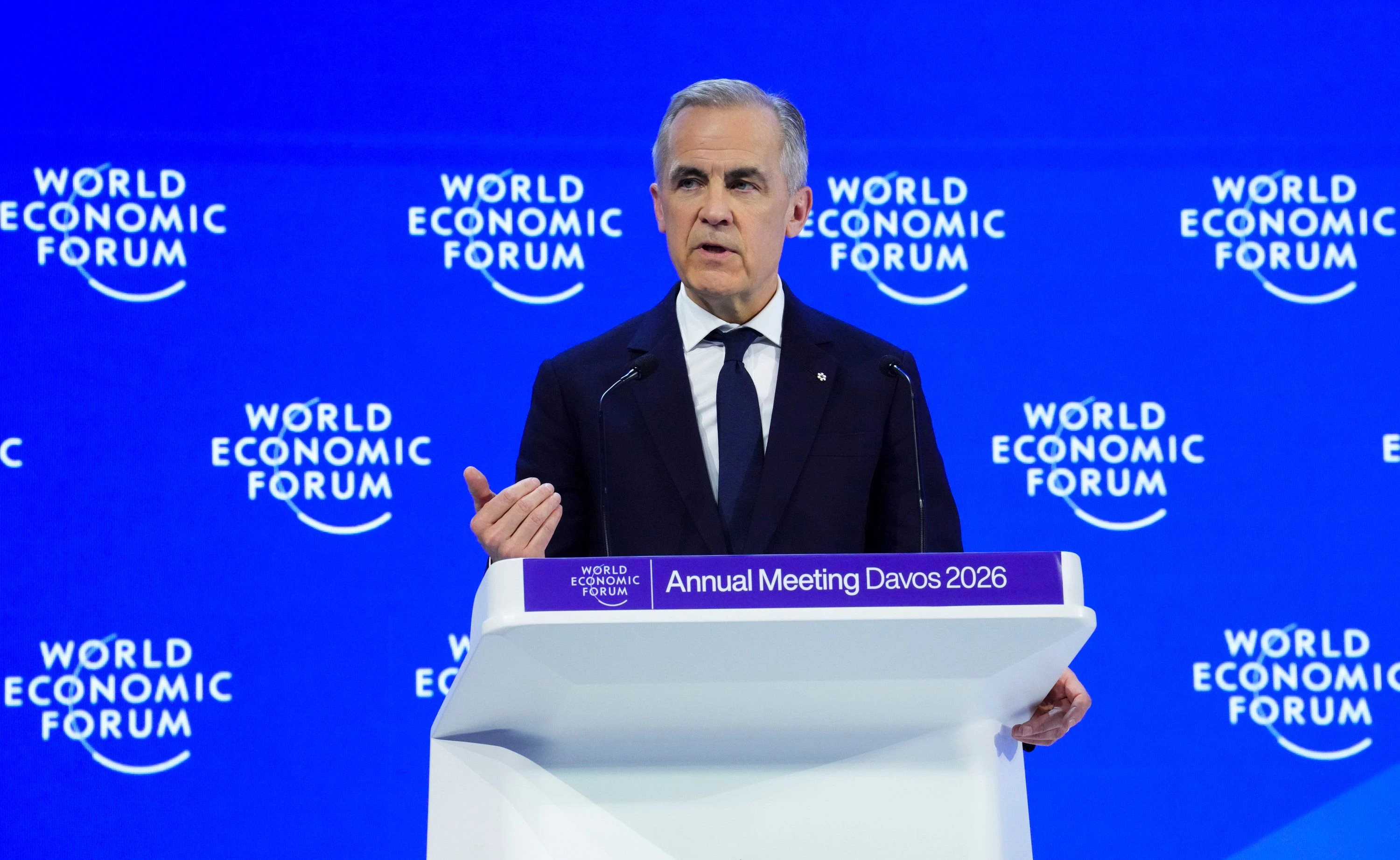 WEF 2026 in Davos: Rede von Kanadas Premierminister Mark Carney im Wortlaut  | FAZ