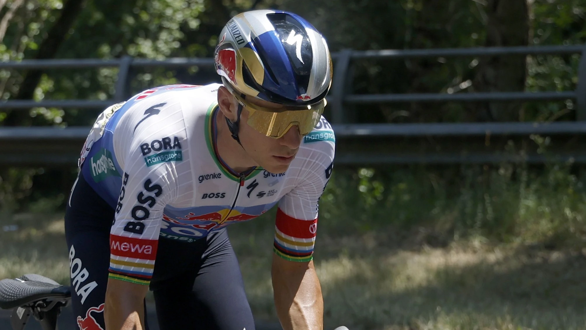 Will „jetzt nach vorne schauen“: Bull-Bora-Hansgrohe-Ko-Kapitän Remco Evenepoel - EPA
