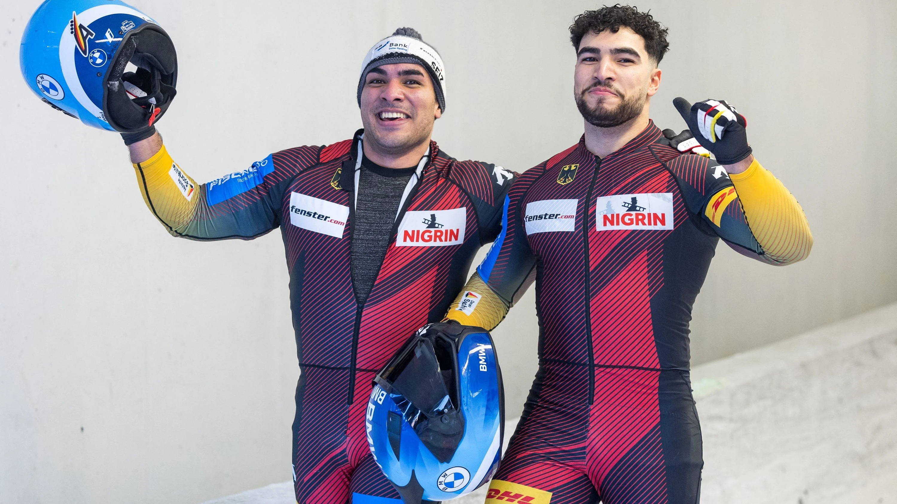 Erfolgreiche Bob-Brüder: „Am Ende ist es ein Ammour, der auf dem Podest steht“