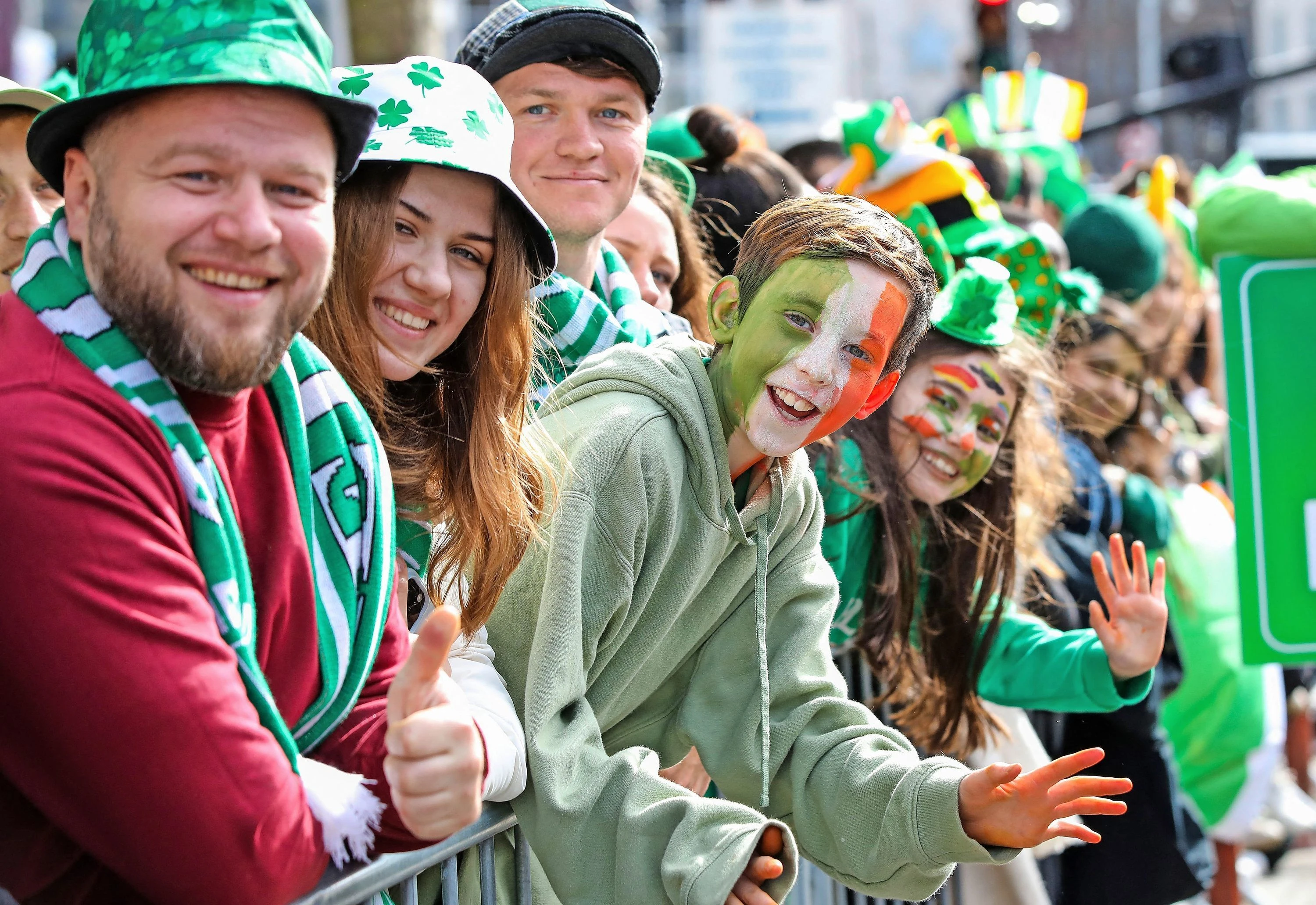 St. Patrick's Day Haarspangen – 2er Pack, Kleeblatt-Design Mit Pailletten, Für Frauen & Mädchen, Partys & Alltag