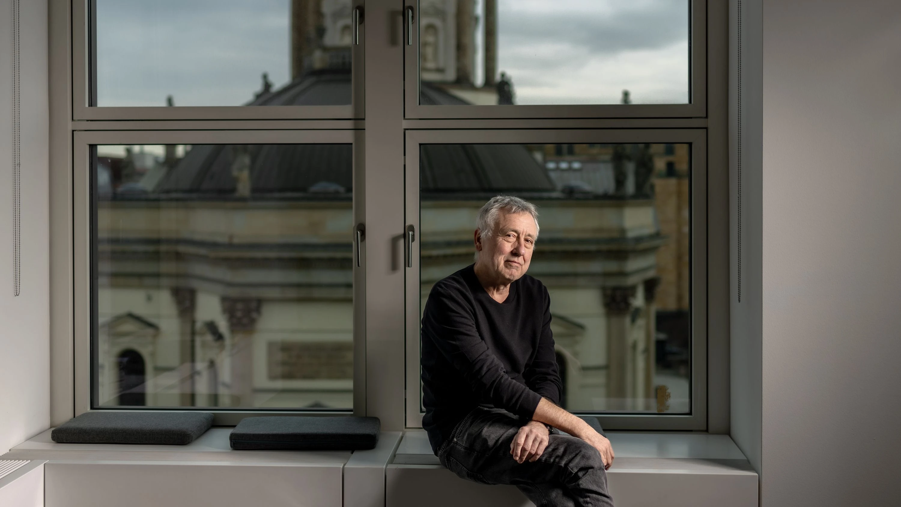 Hartwig Masuch Anfang 2022 – damals noch BMG-Chef – in der BMG-Zentrale in Berlin-Mitte - Andreas Pein