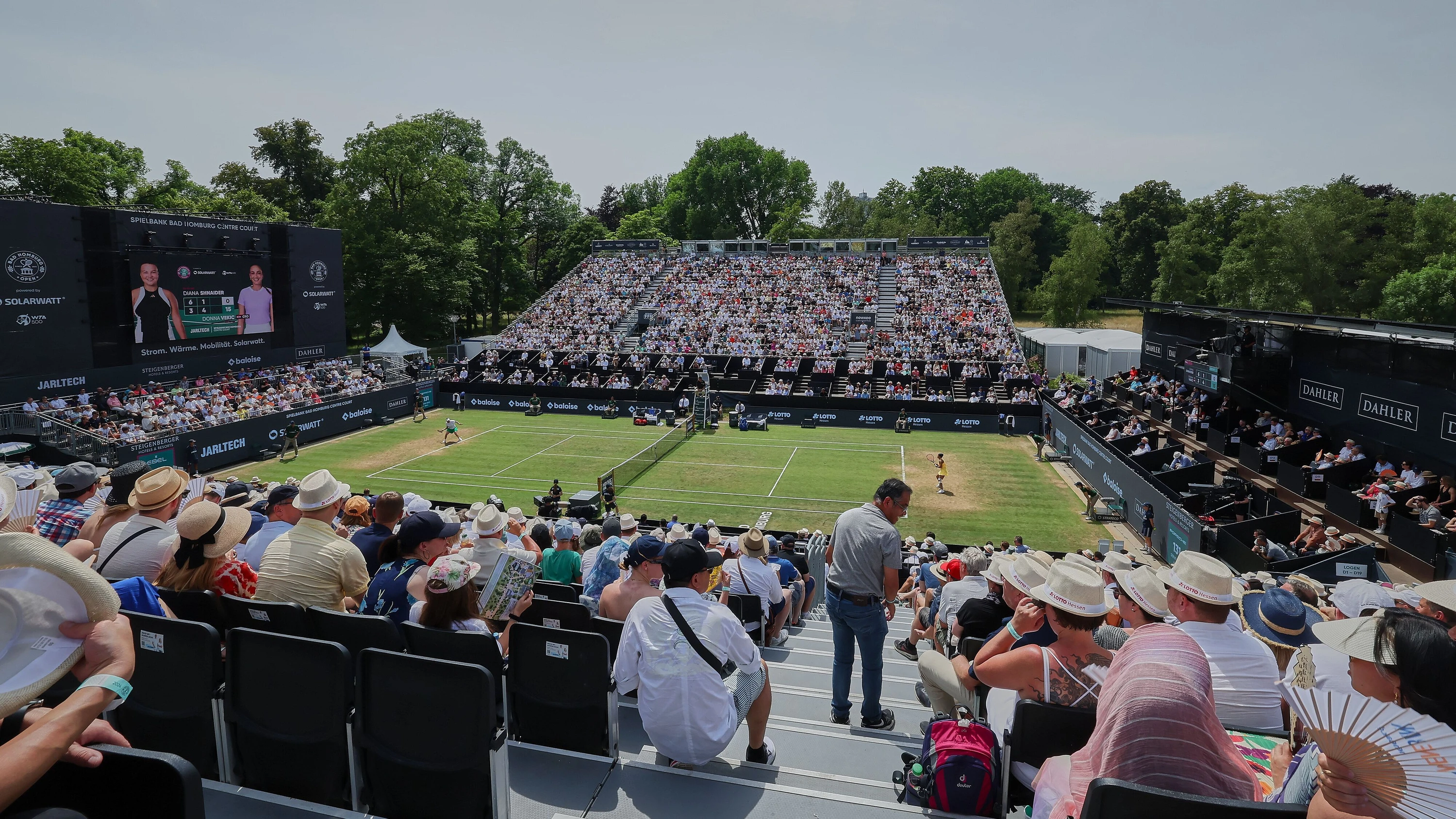 Aufschlag im Kurpark: Mit Venus Williams werden die Zuschauer der Bad Homburg Open in diesem Jahr eine Tennis-Ikone zu sehen bekommen. - Picture Alliance