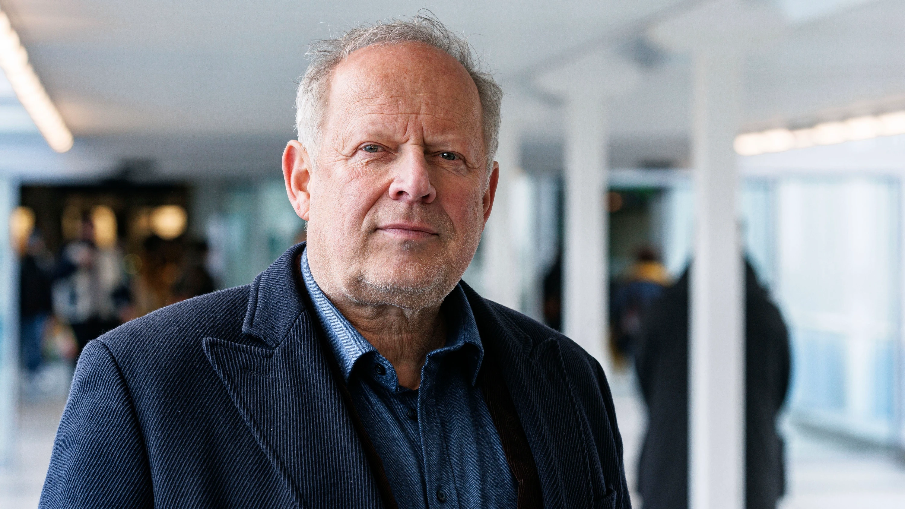 Abschied nach 44 Folgen: der Schauspieler Axel Milberg bei Dreharbeiten zu seinem letzten ARD-Tatort in der Rolle des Kommissars Borowski - Picture Alliance