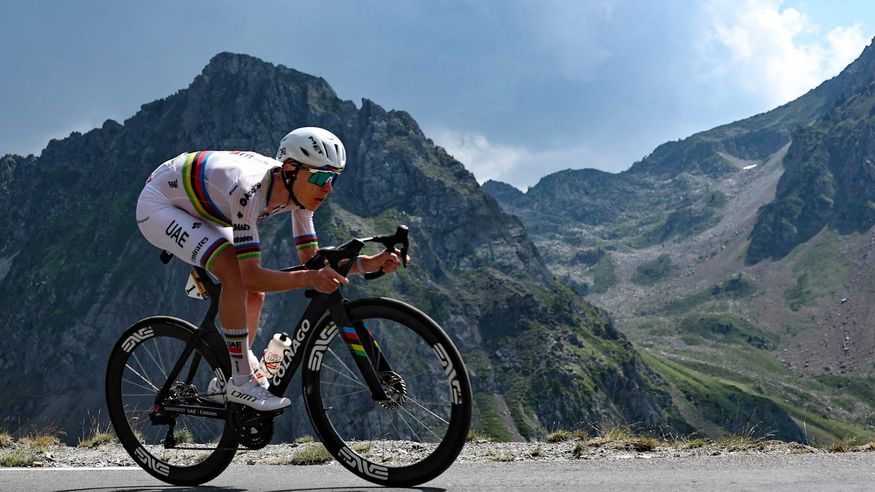 Bild: Sieg bei Tour de France: Pogačar ist der Schnellste bergauf – und bergab