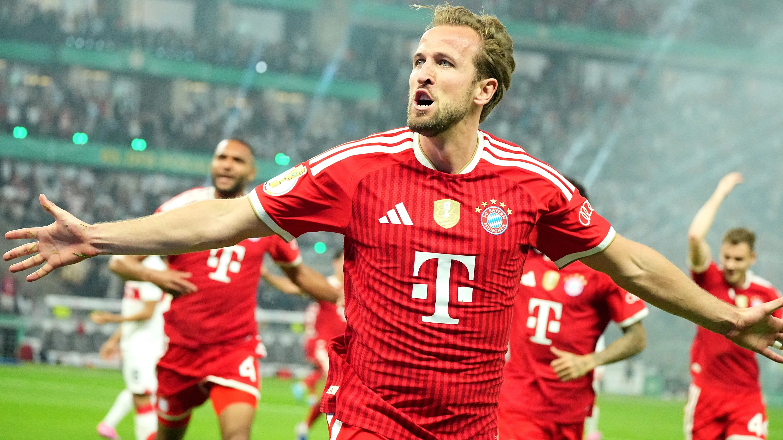 3:0 gegen VfB Stuttgart: Harry Kane führt FC Bayern zum DFB-Pokalsieg