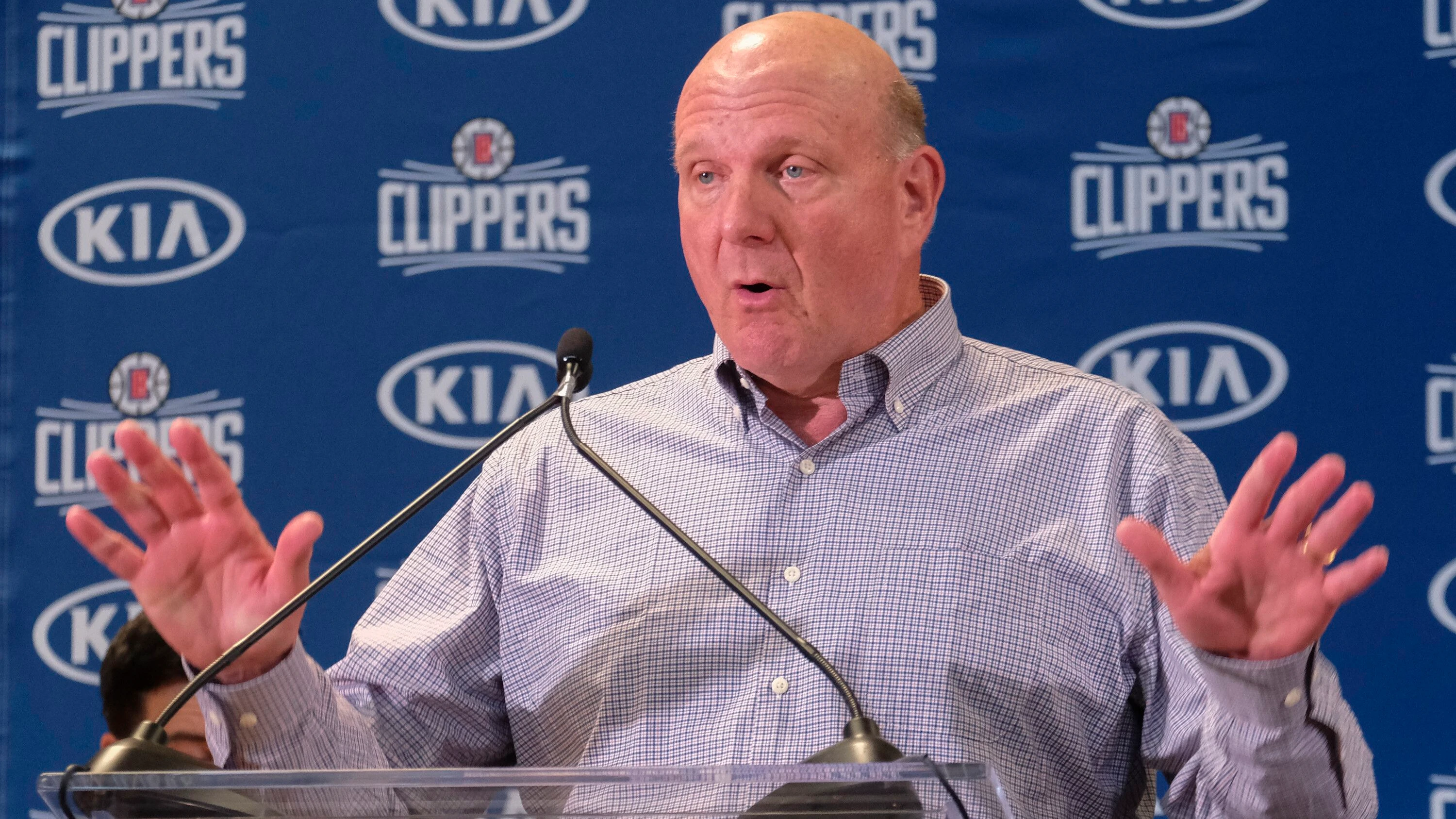 Clippers-Besitzer: Steve Ballmer möchte die Entscheidung der NBA nicht akzeptieren. - Ringo H. W. Chiu