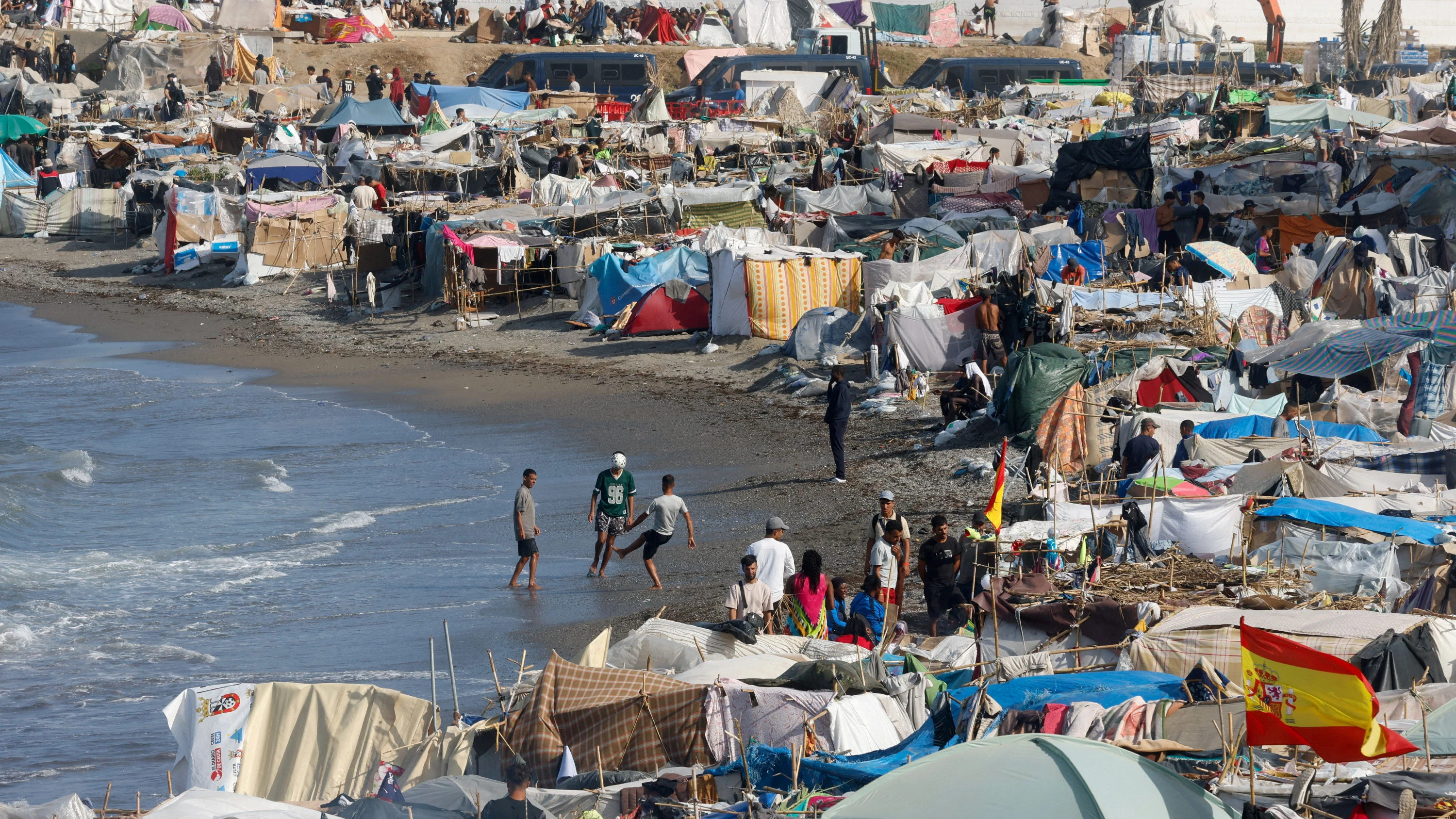 Bild: Spanische Exklave: Die Angst vor dem nächsten Ansturm auf Ceuta