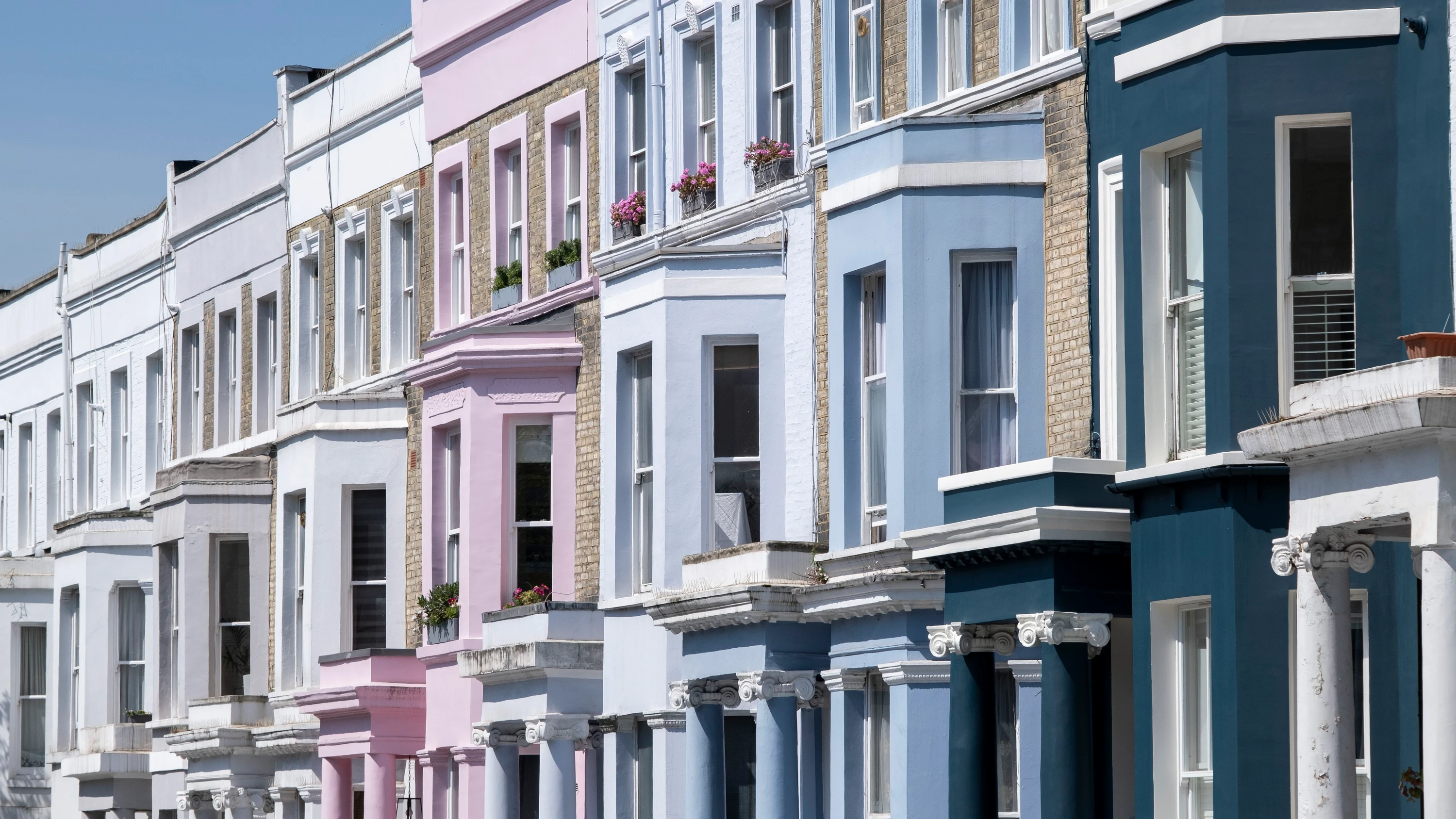 Notting Hill: In heißen, trockenen Wetterperioden schrumpft der Lehmboden. - Getty